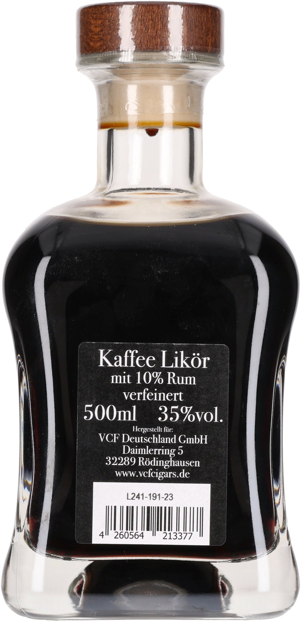 CigarRon Mocca bottle back
