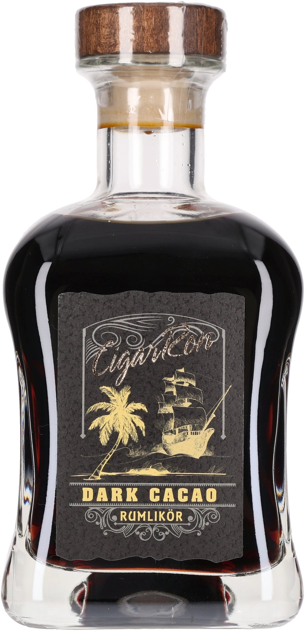 CigarRon Dark Cacao bottle front