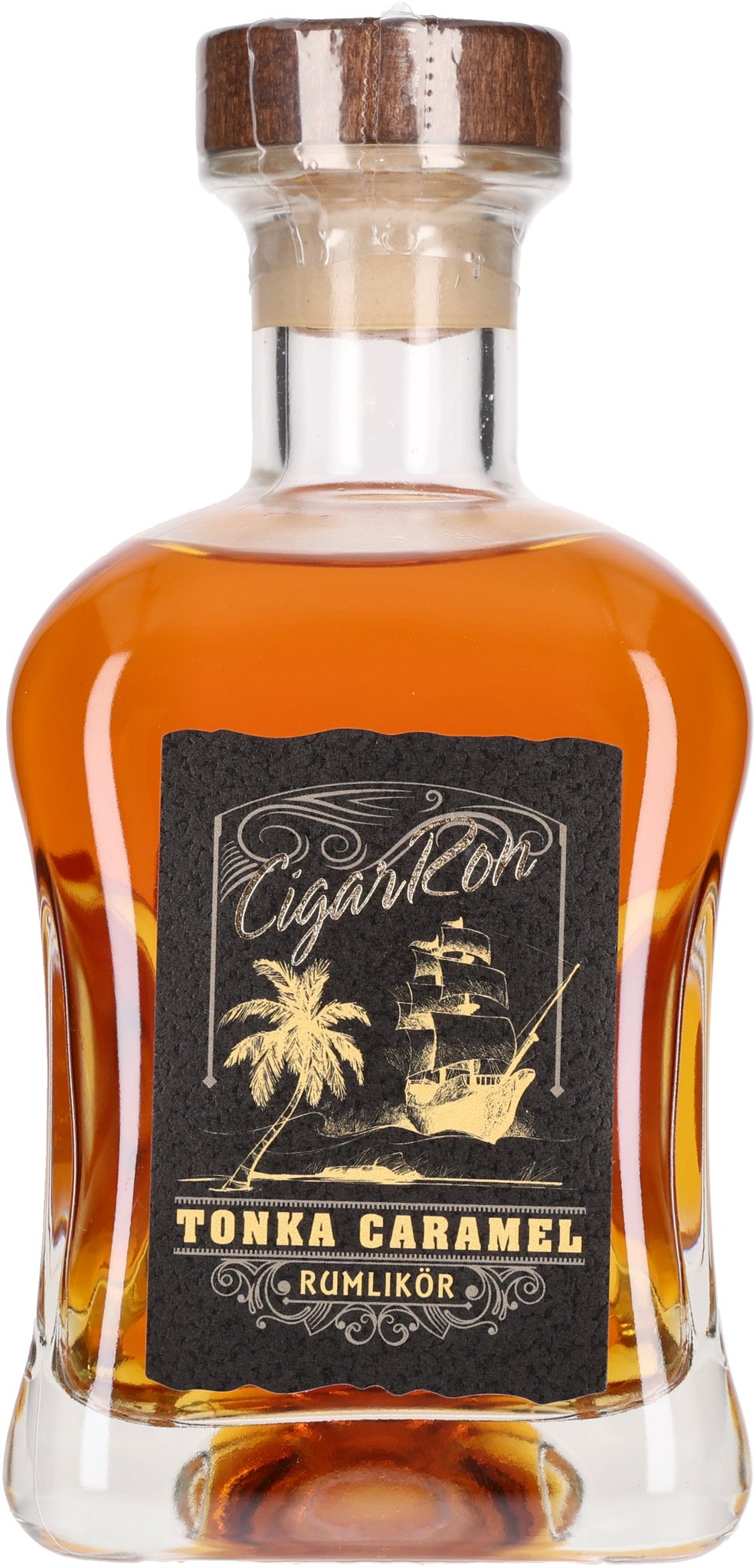 CigarRon Tonka Caramel bottle front