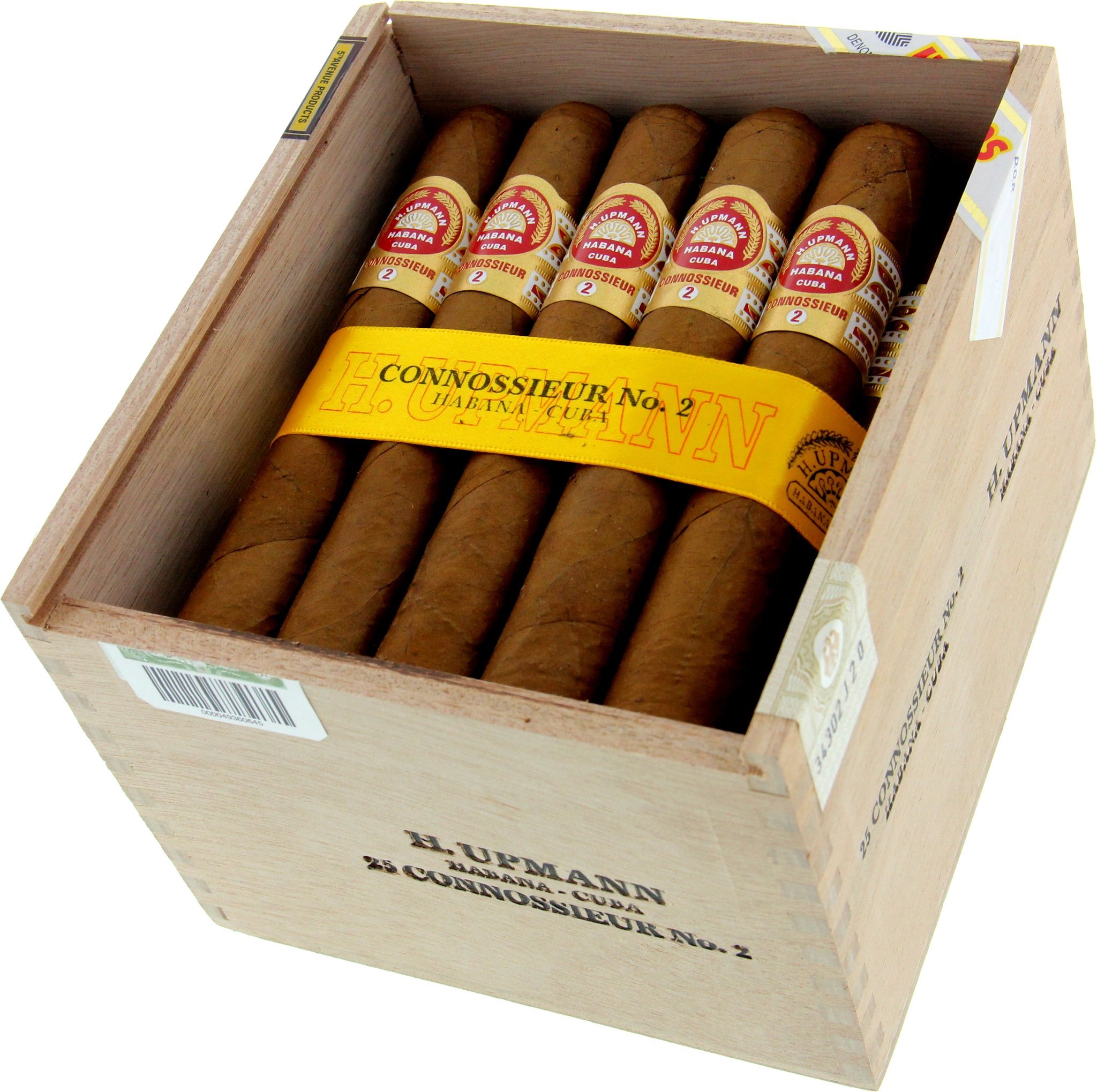 H. Upmann Connossieur No. 2 Kiste offen