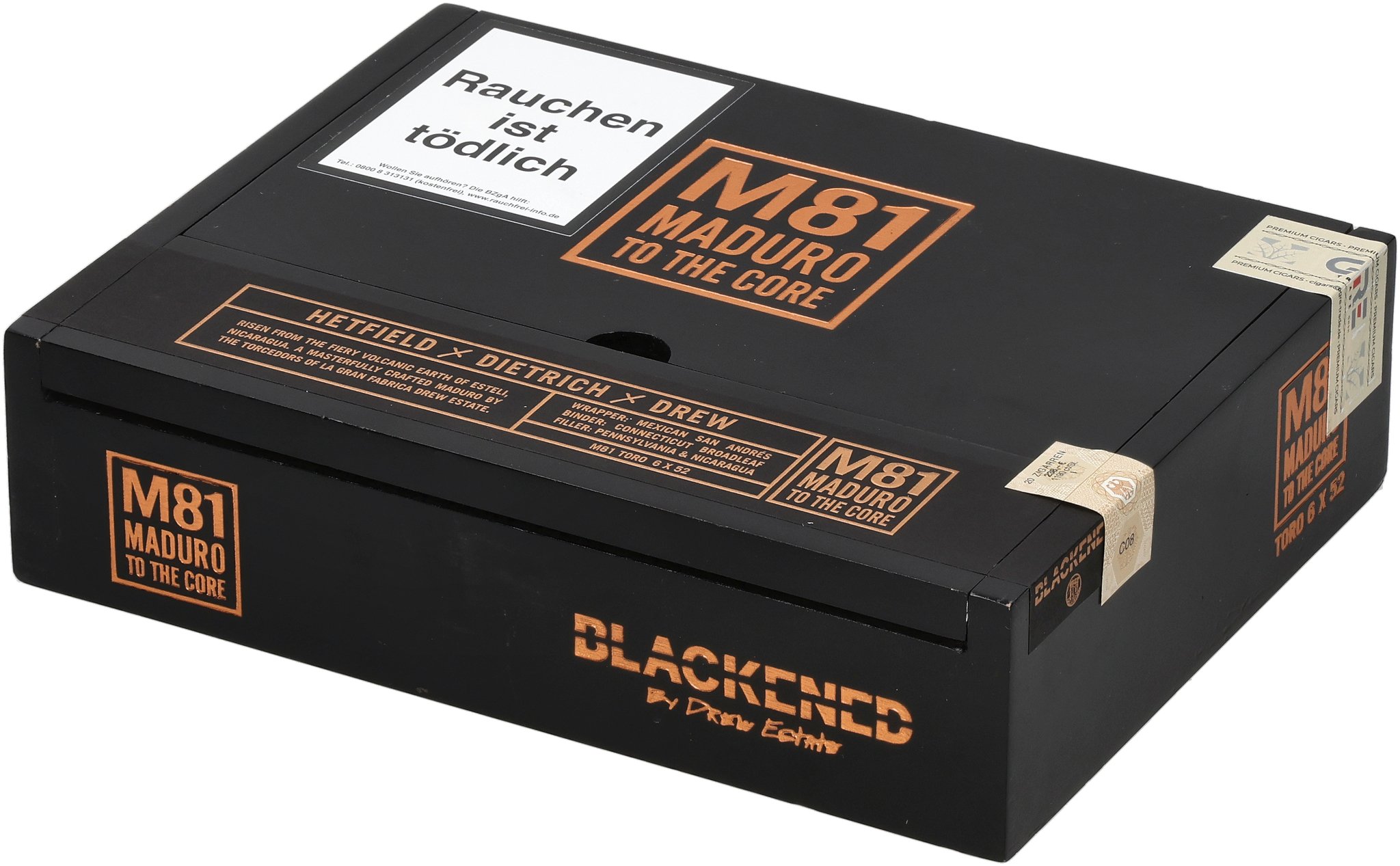 M81 Maduro Toro box