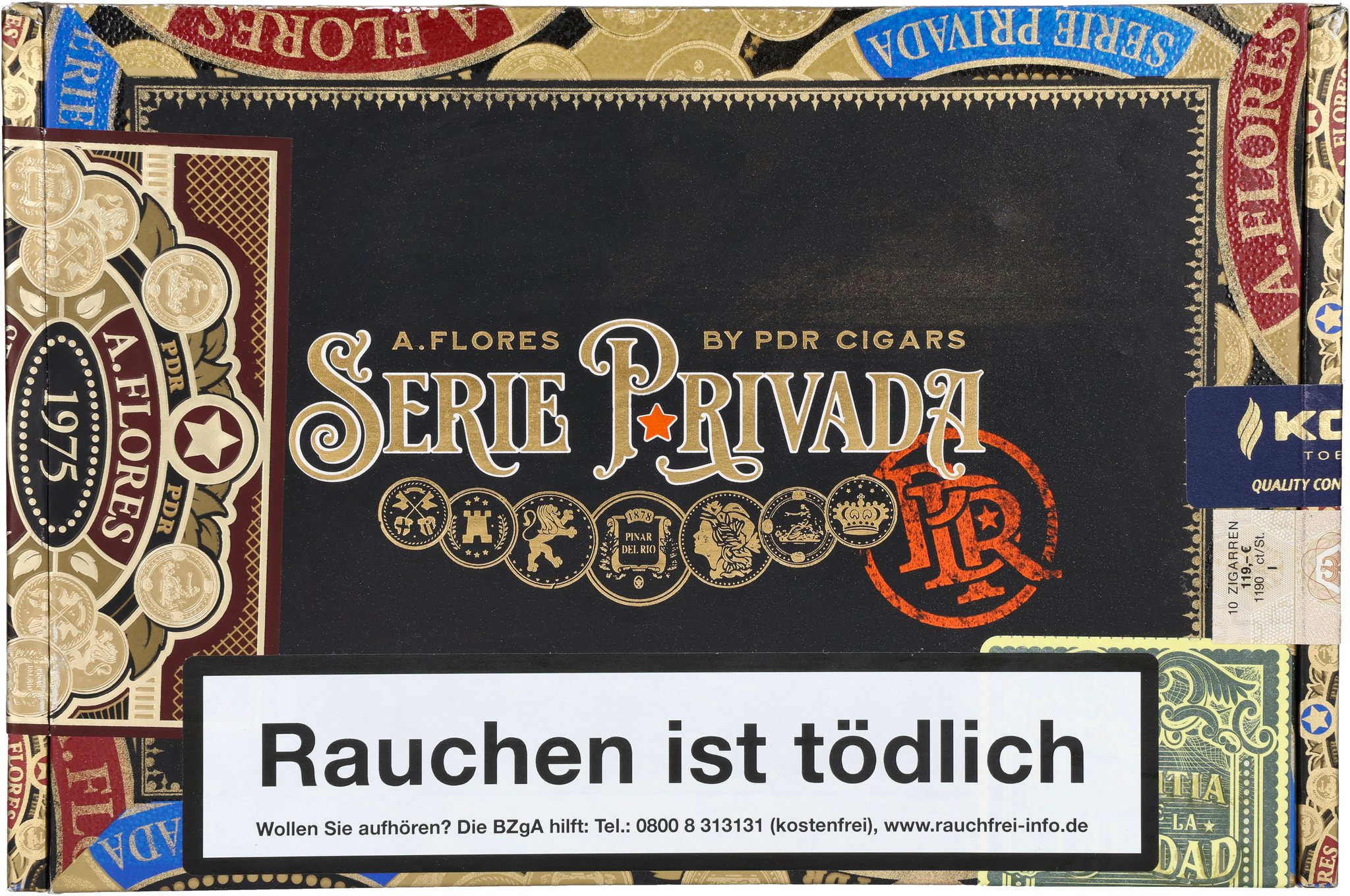 1975 Privada Rosado SP 52 box front