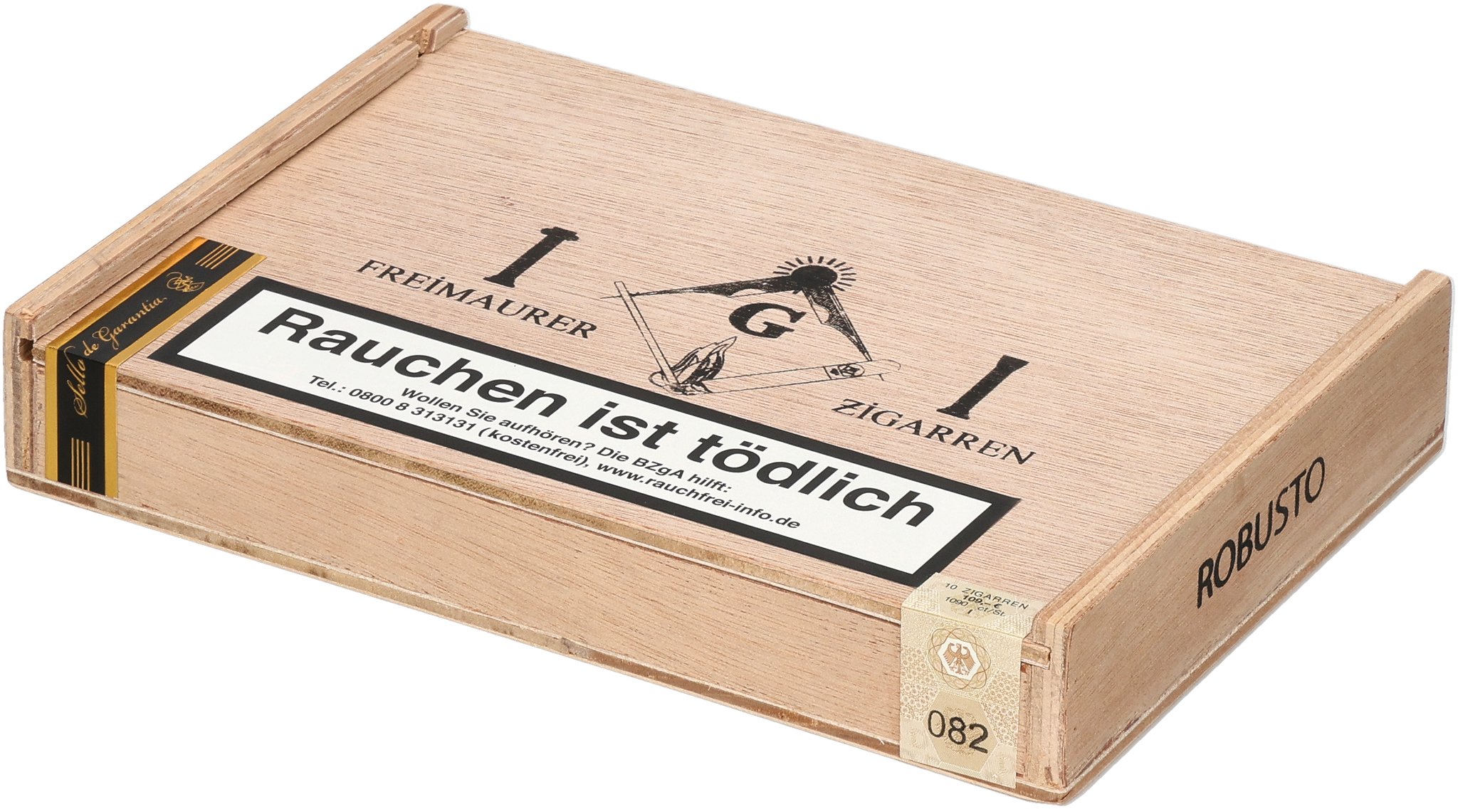 Freimaurer Robusto box