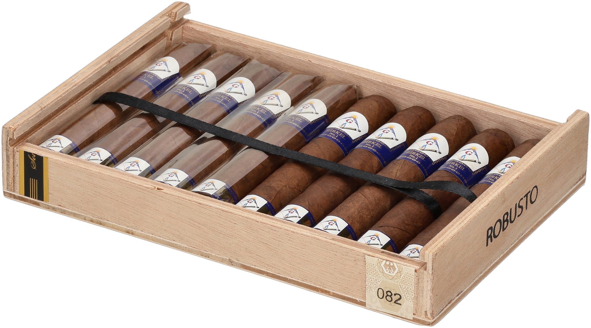 Freimaurer Robusto box open