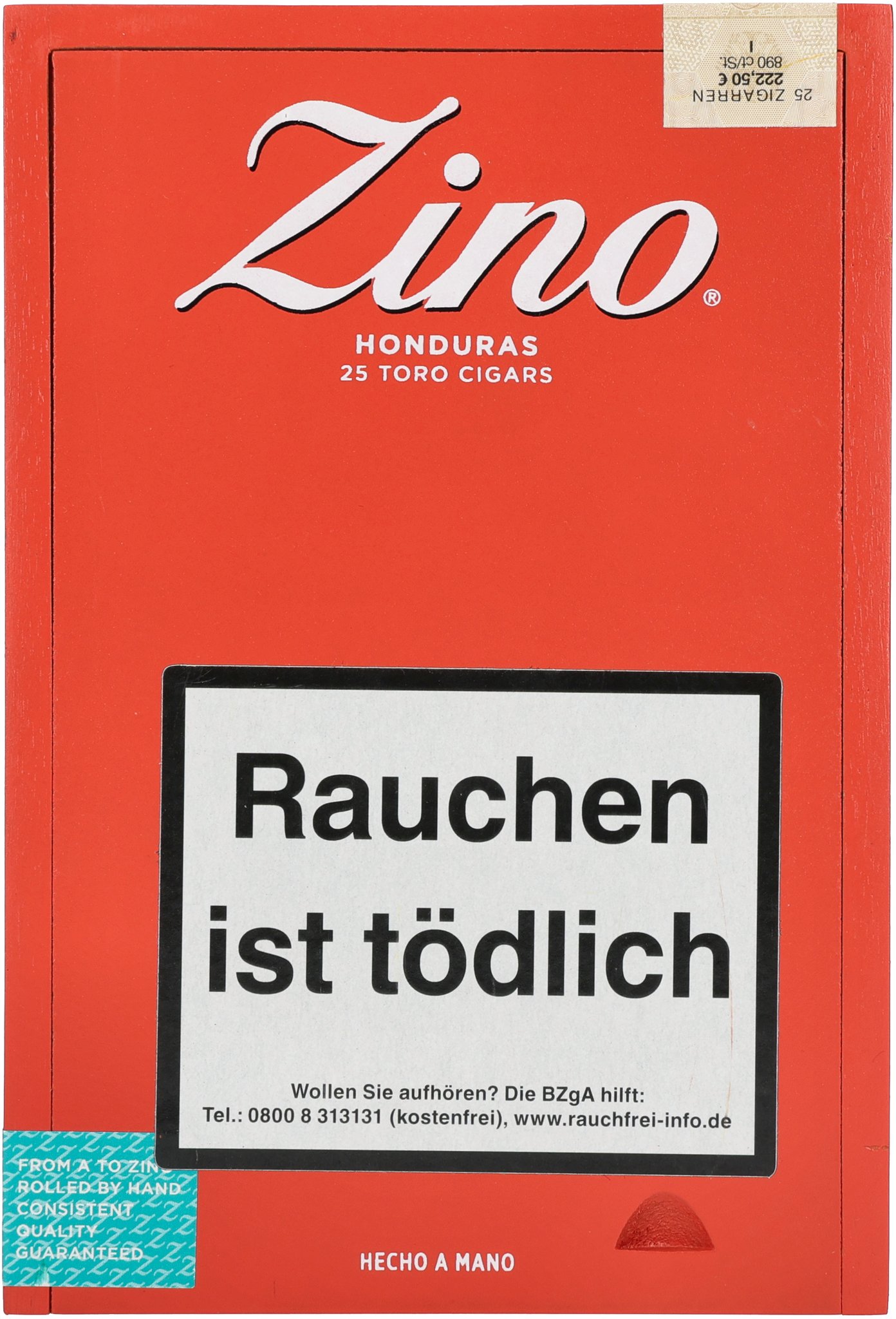 Toro box front