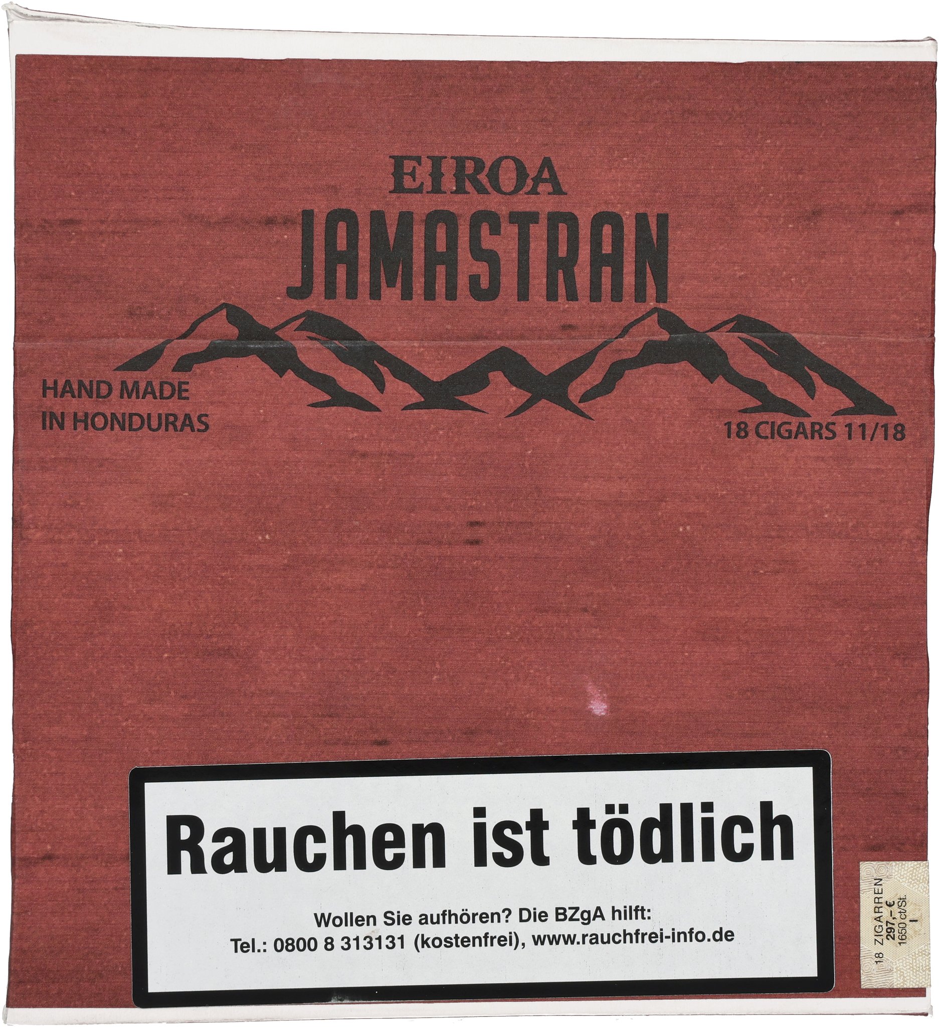 Jamastran 11/18 box front