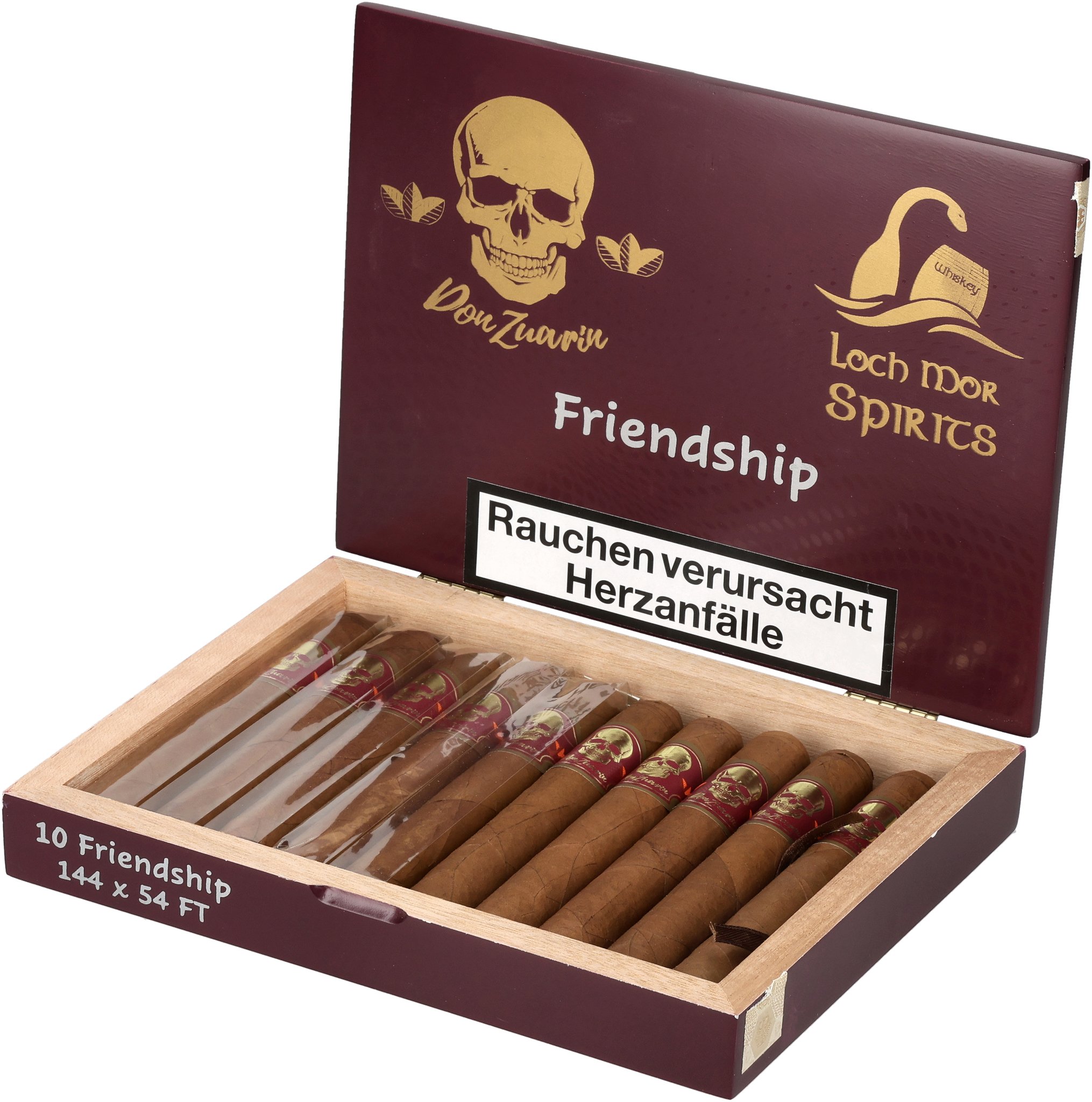Friendship 144 x 54 FT box open