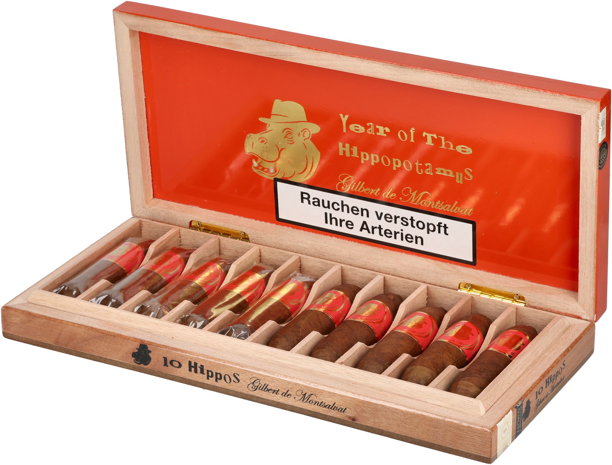 Year of the Hippo box open
