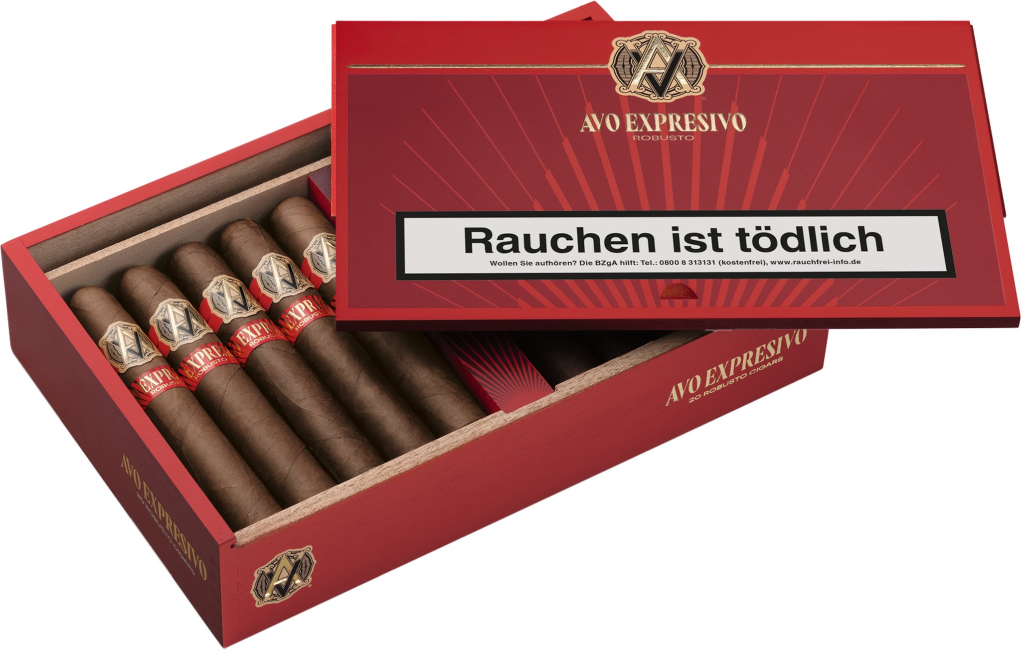 Expresivo Robusto box open