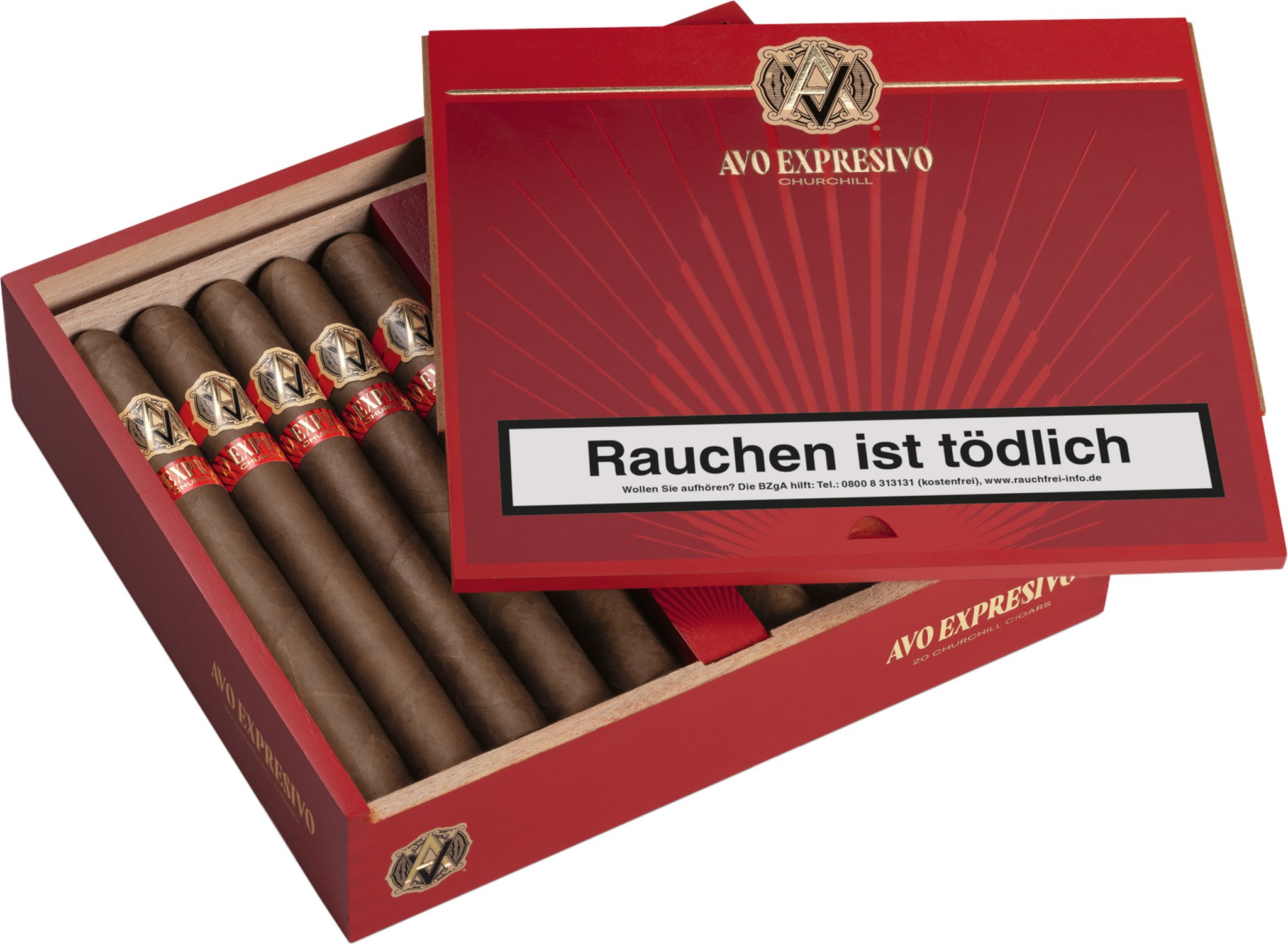 Expresivo Churchill box open