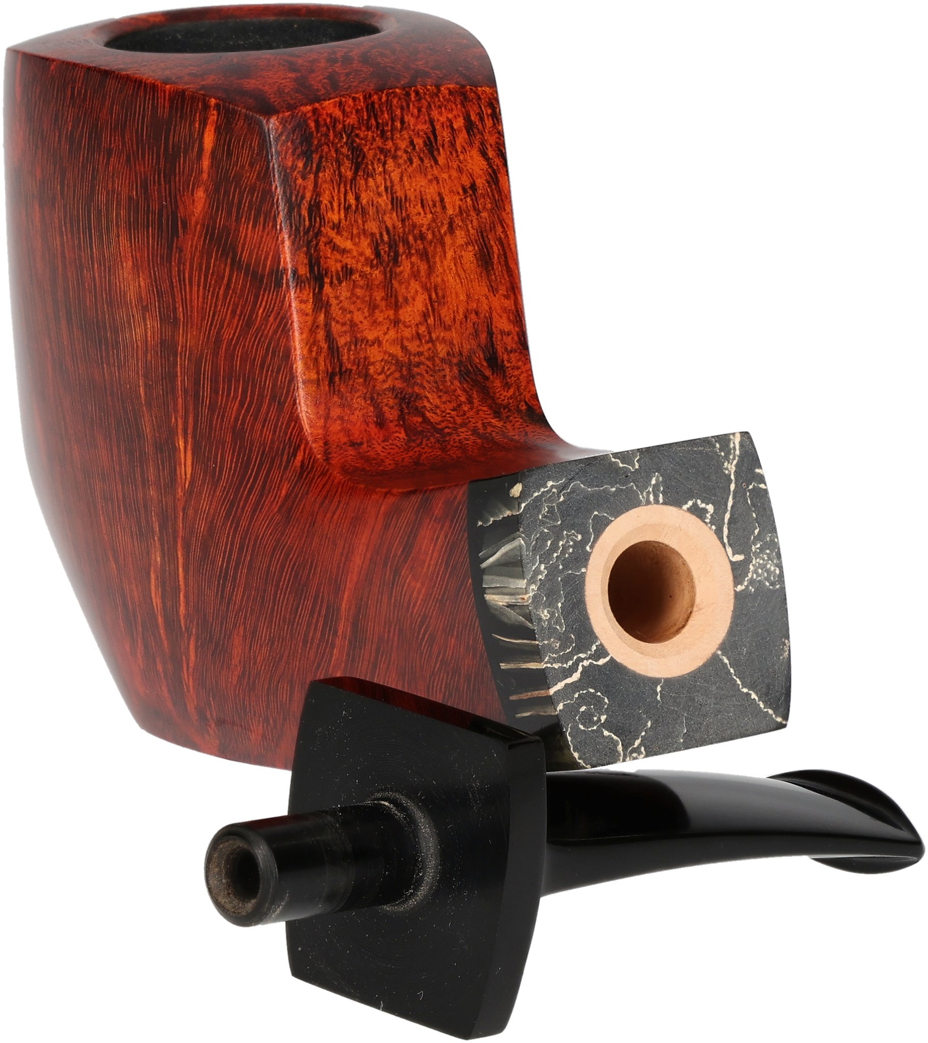 Berggreen Freehand Pfeifen Glatt Dunkel Freeform_06