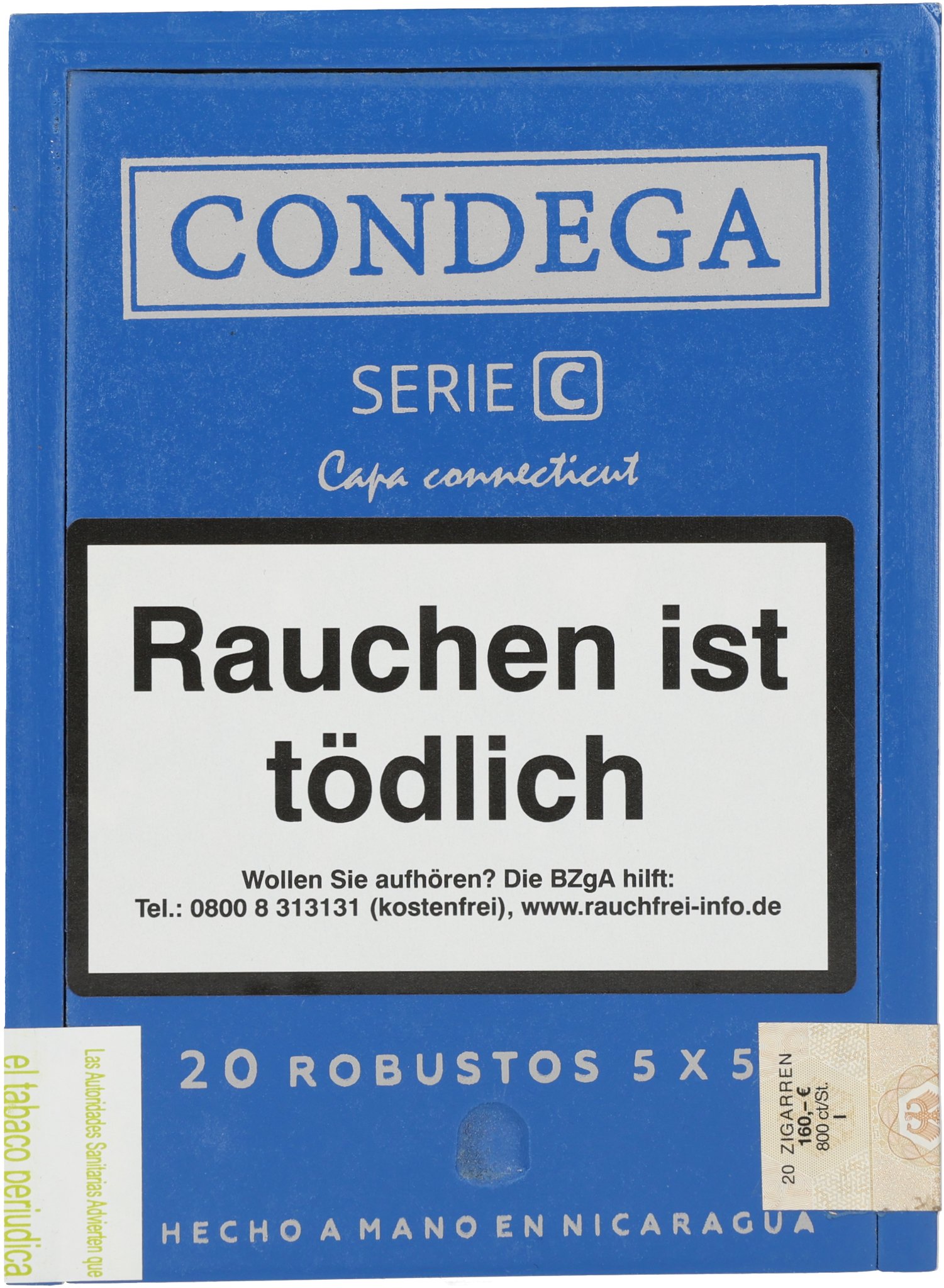 Serie C Robusto box front