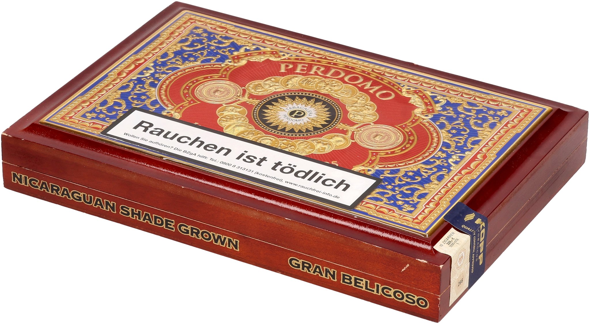 Shade Grown Gran Belicoso box
