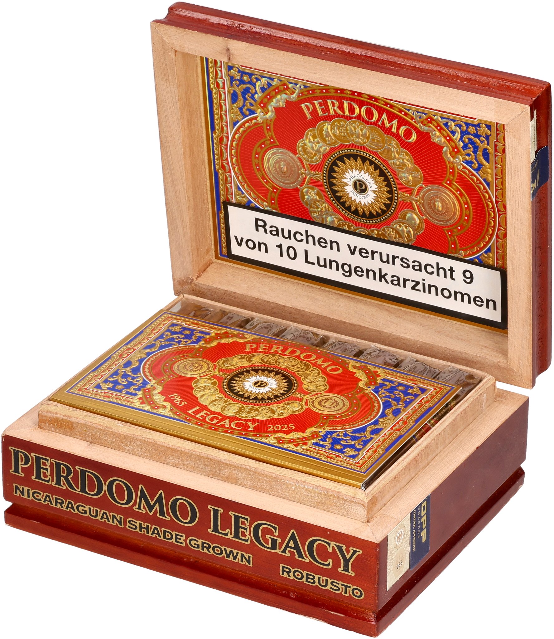 Shade Grown Robusto box open