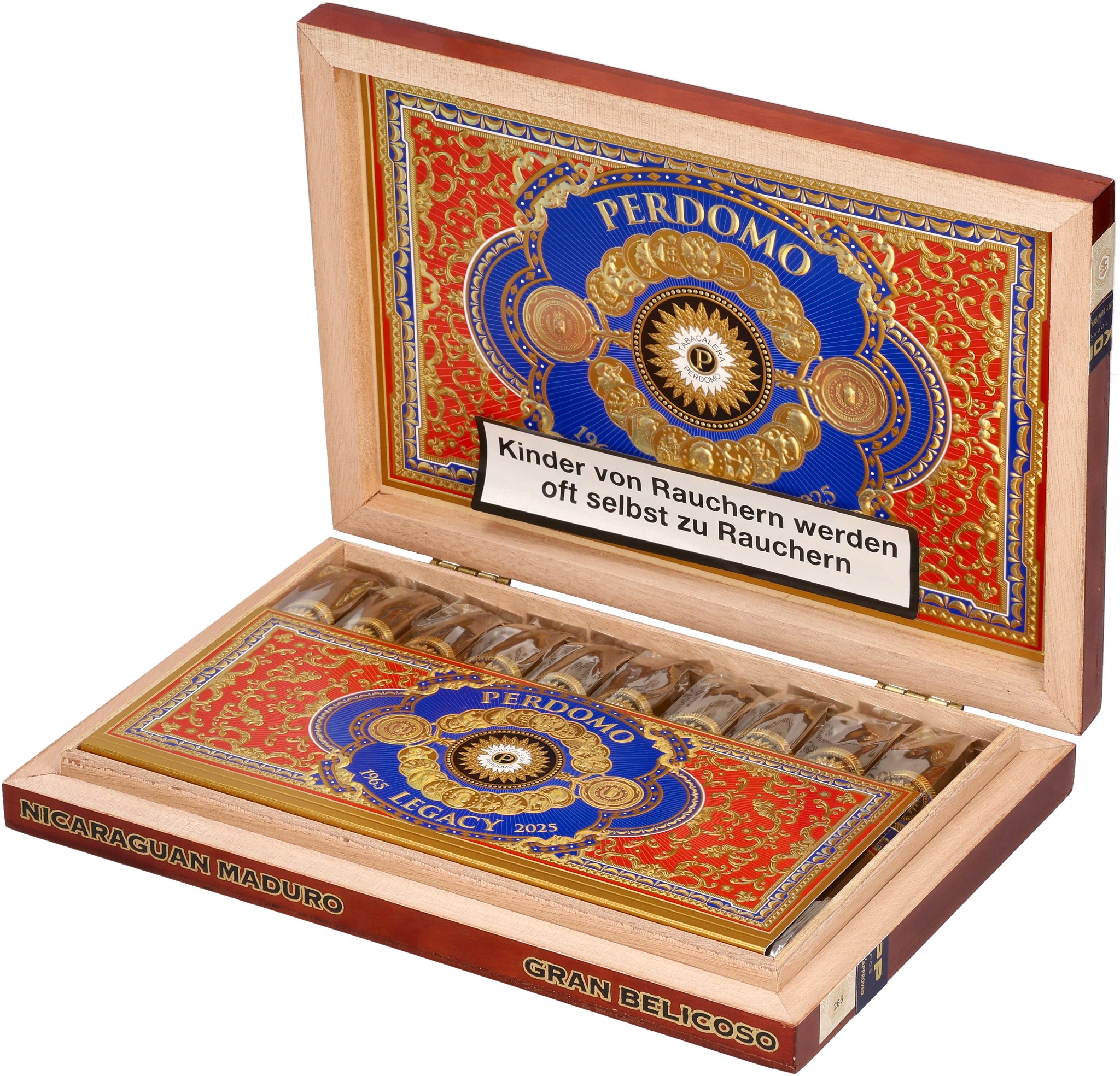 Maduro Gran Belicoso box open