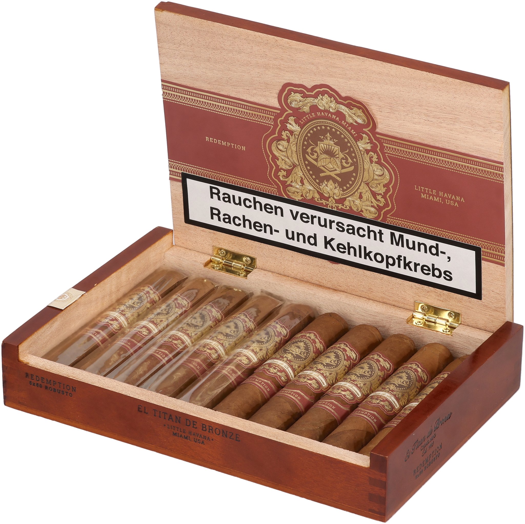 Redemption Robusto box open