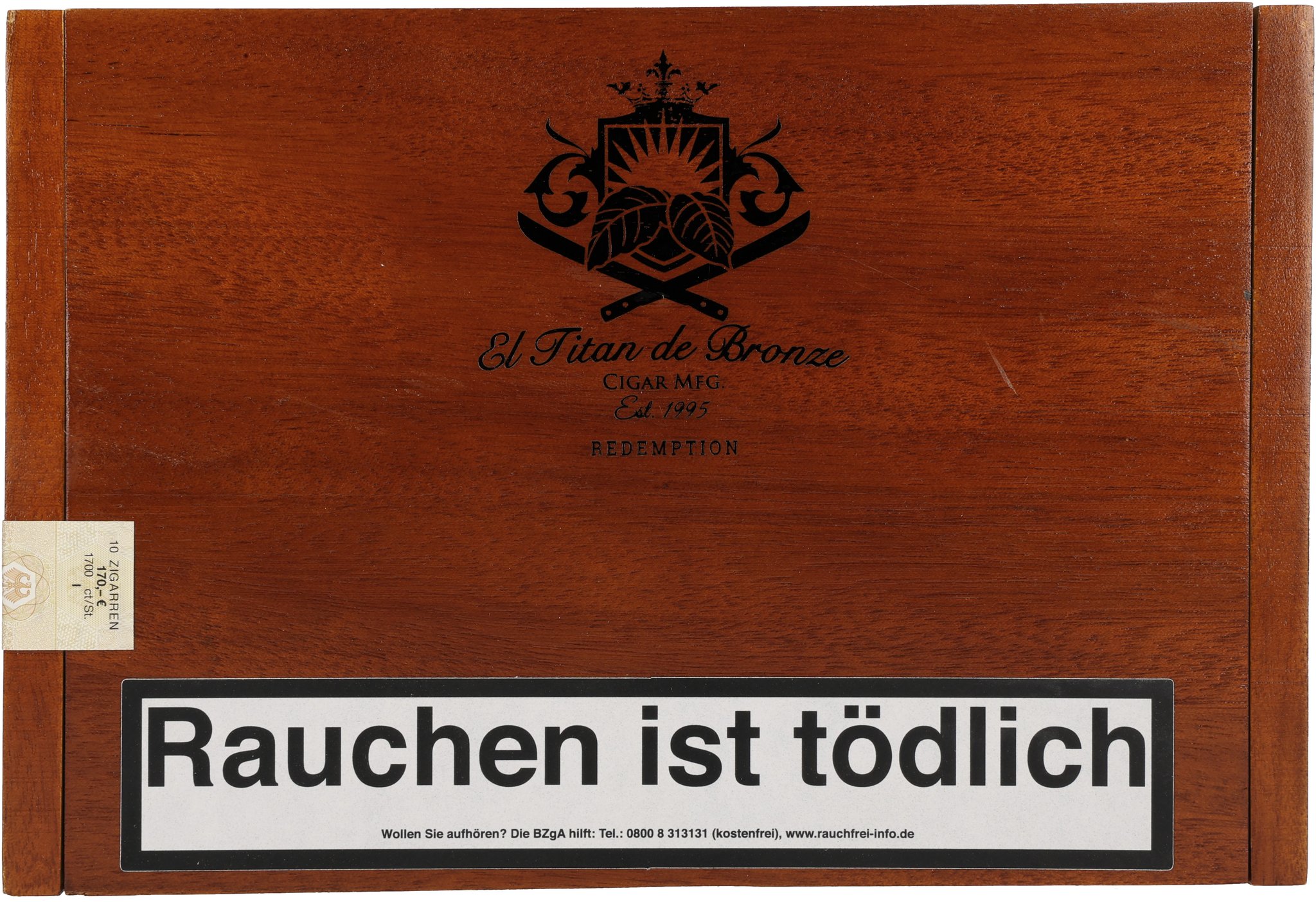 Redemption Belicoso box front