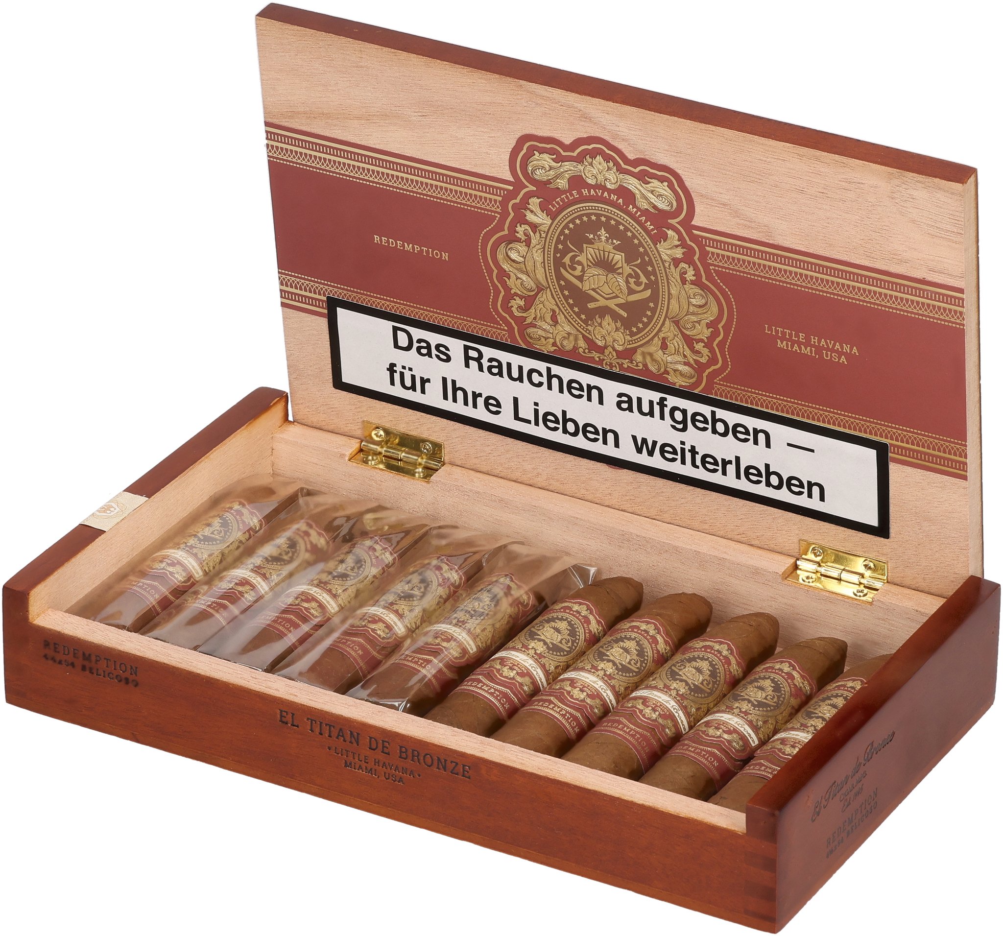 Redemption Belicoso box open
