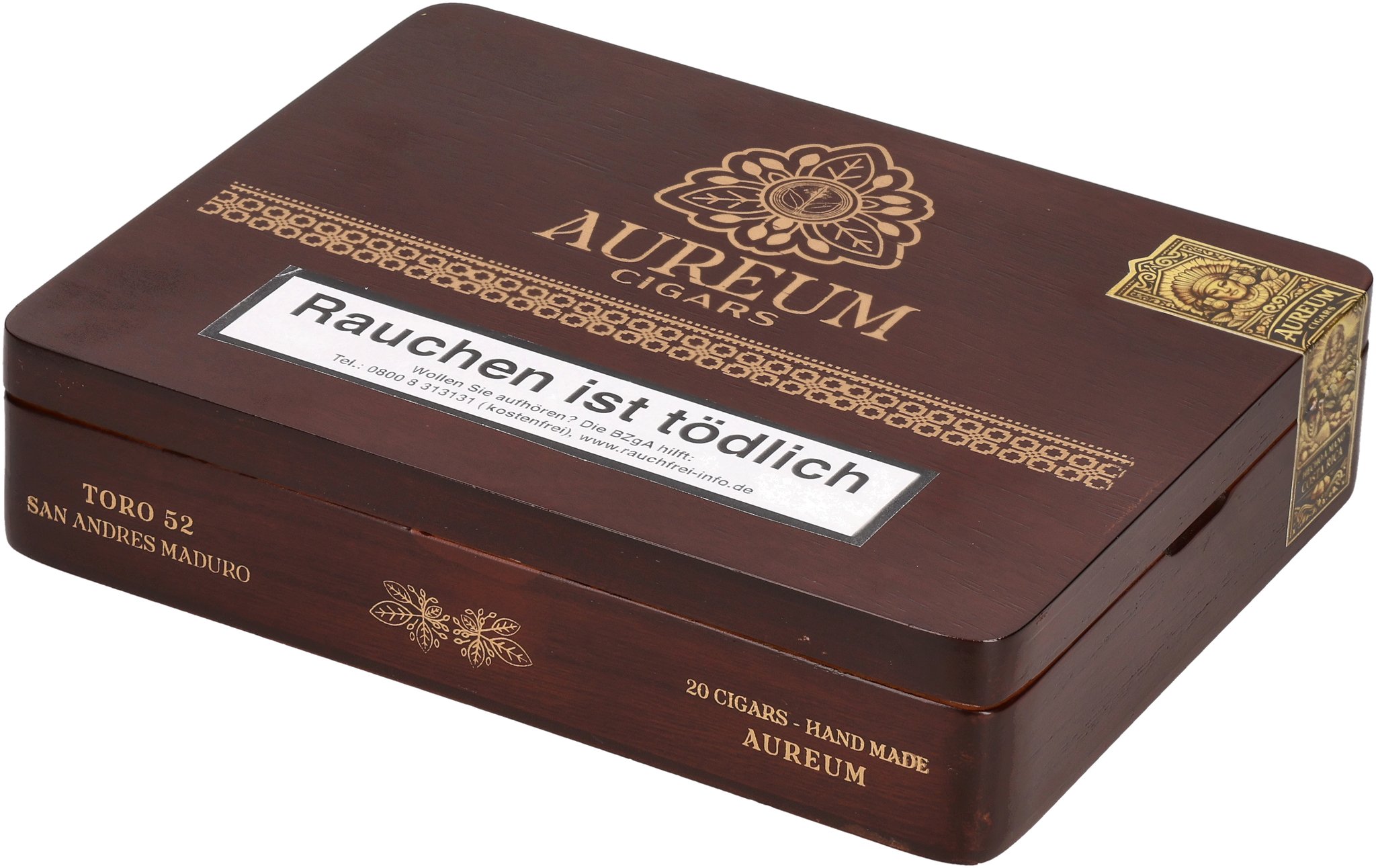 San Andrés Maduro Toro box
