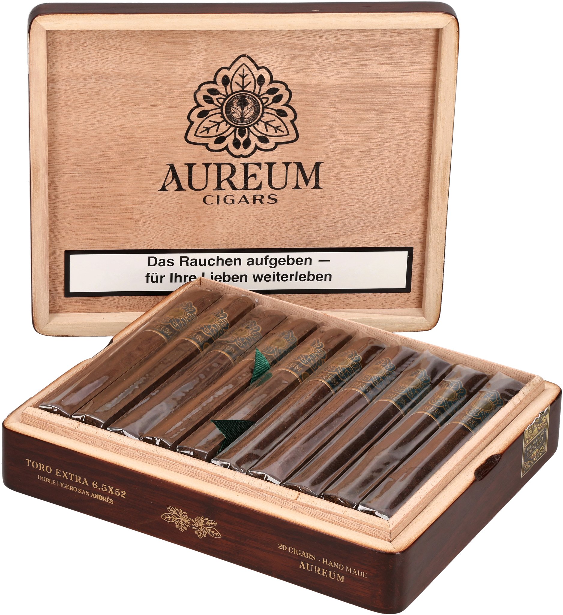 San Andrés Double Ligero Toro Extra box open