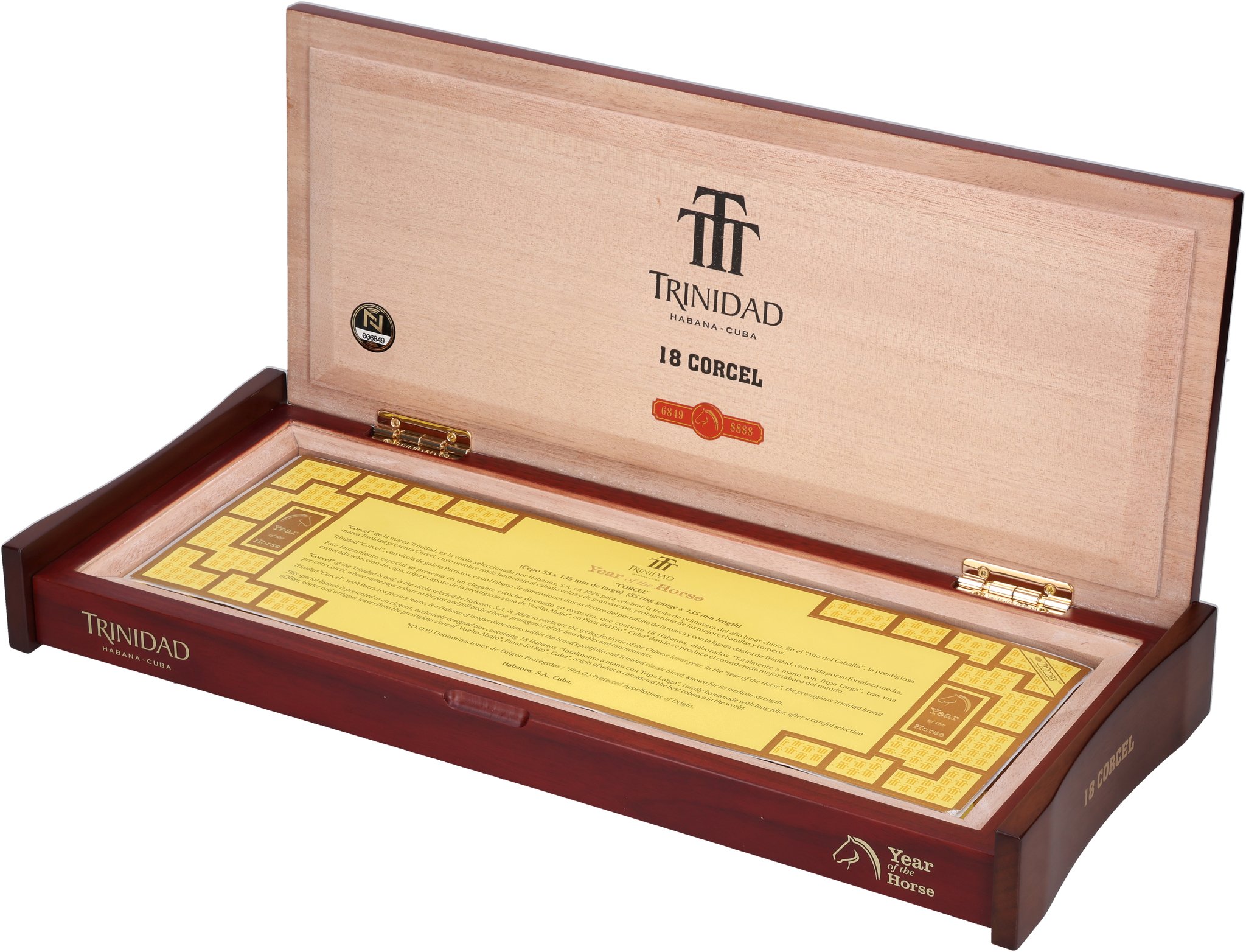Year Of The Horse Corcel box open