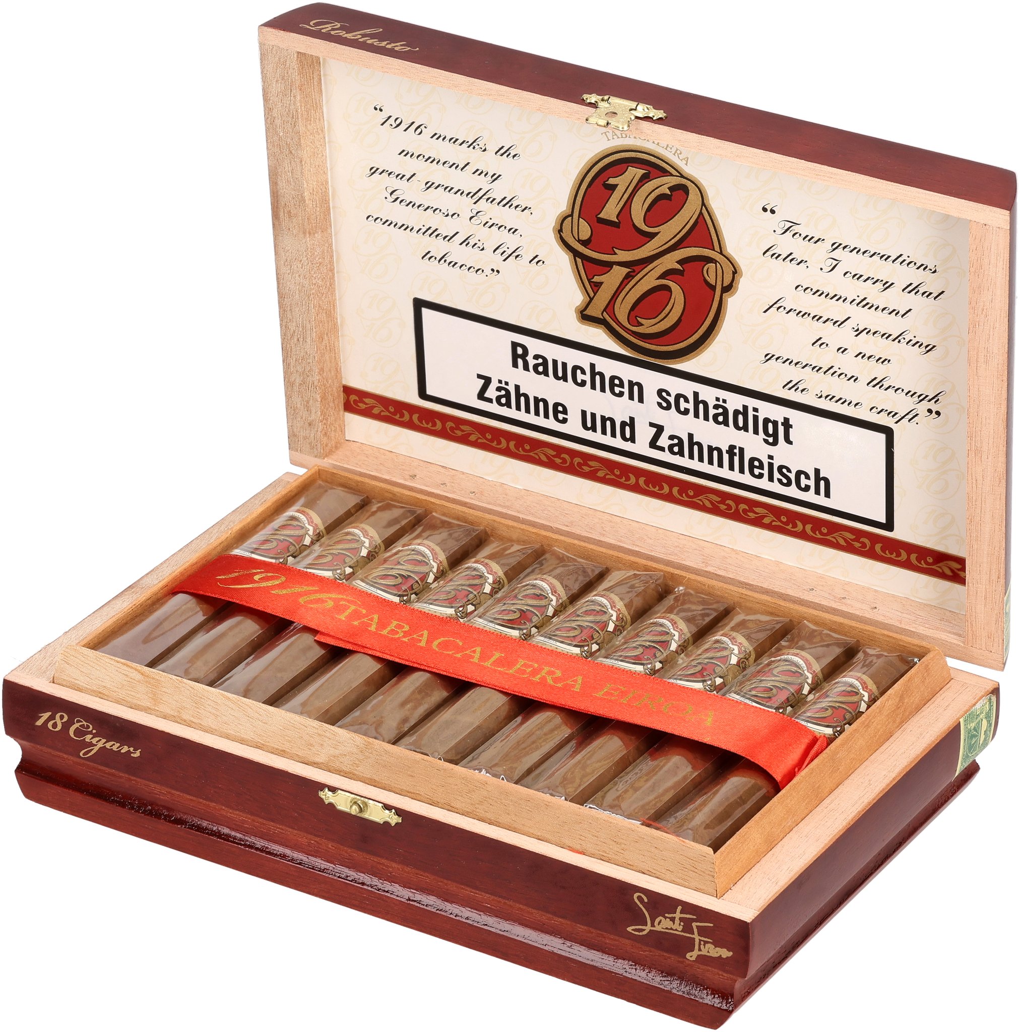 Four Generations Robusto box open