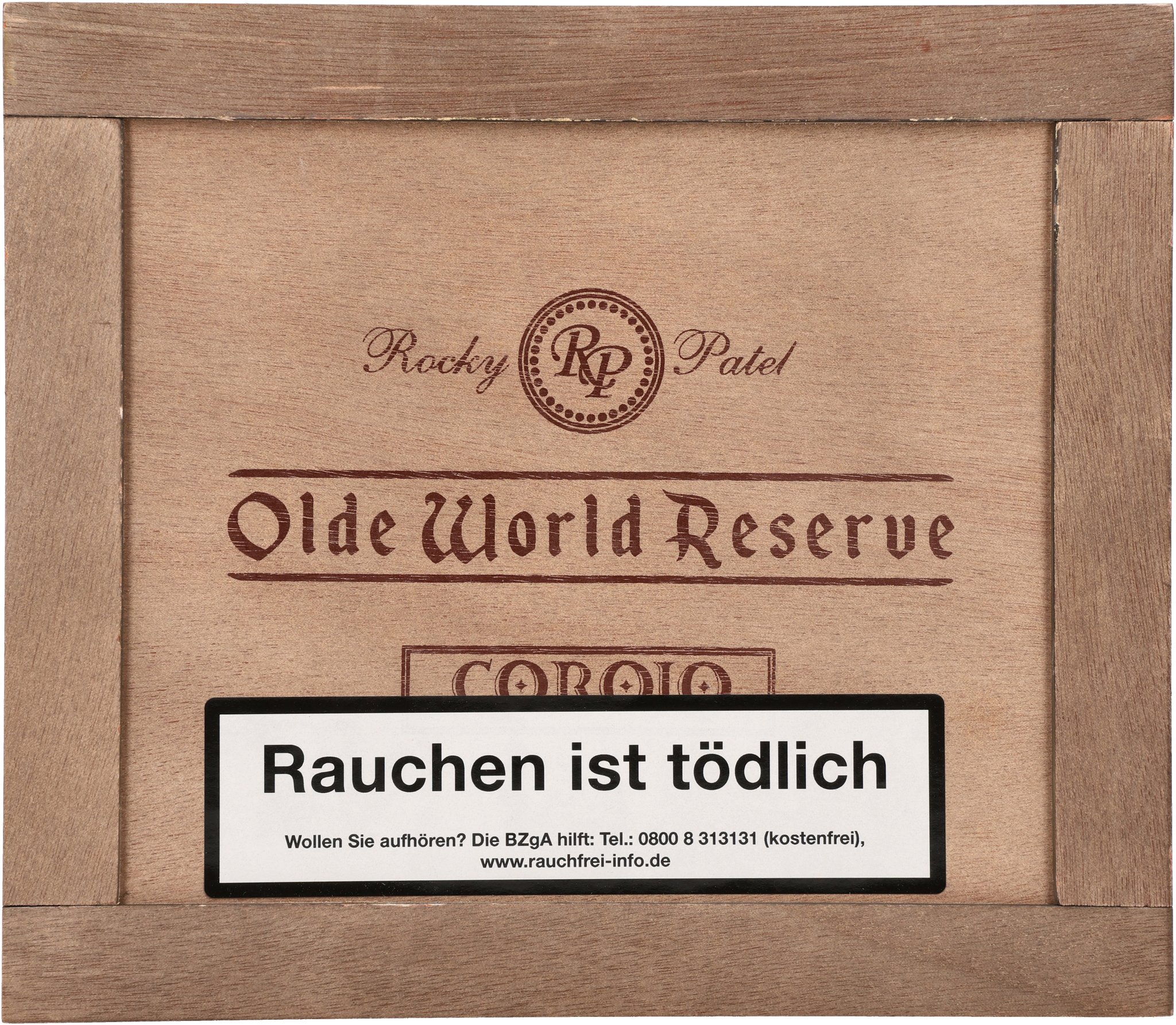 Olde World Reserve Corojo Toro box front