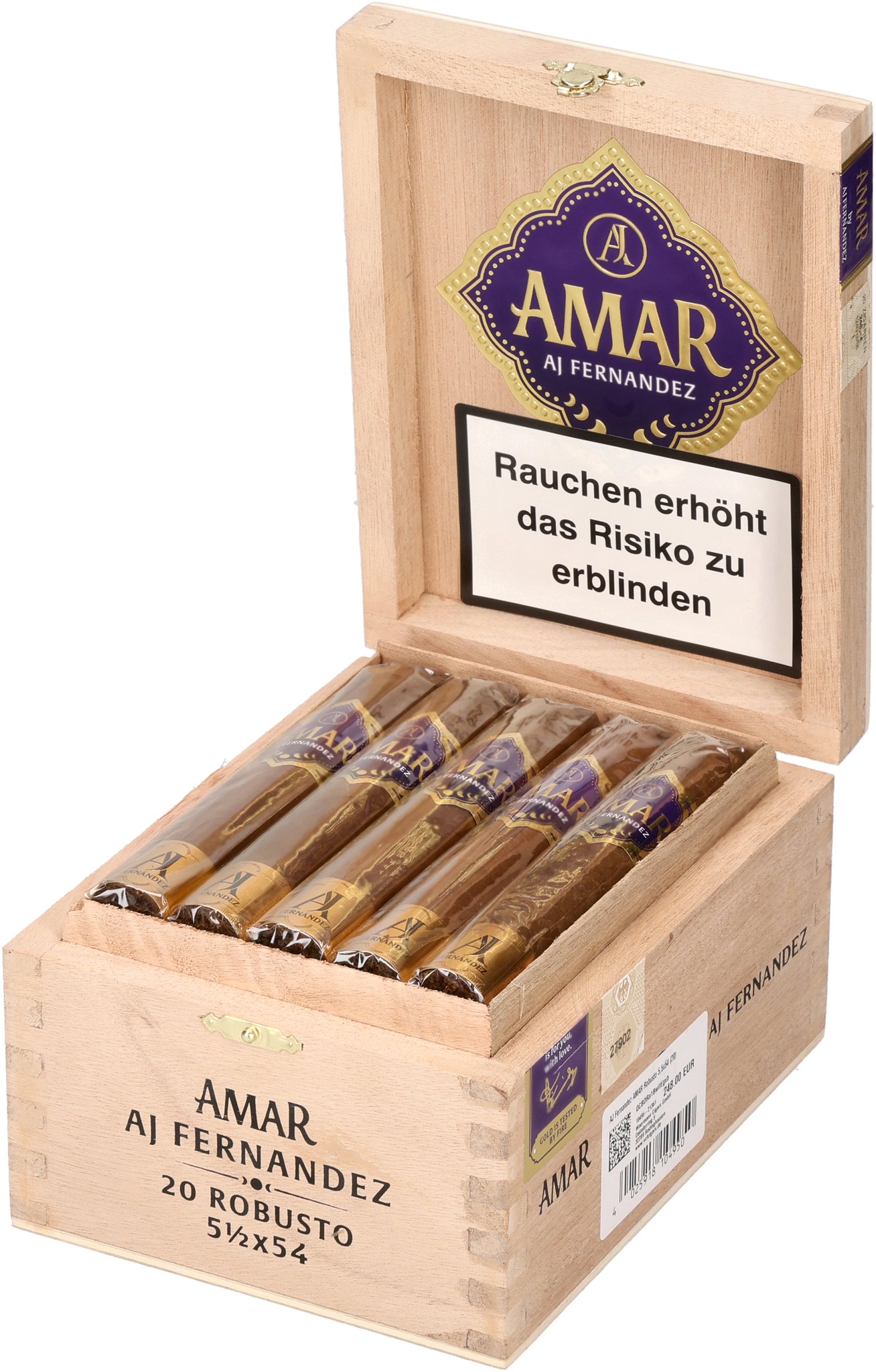Amar Robusto box open
