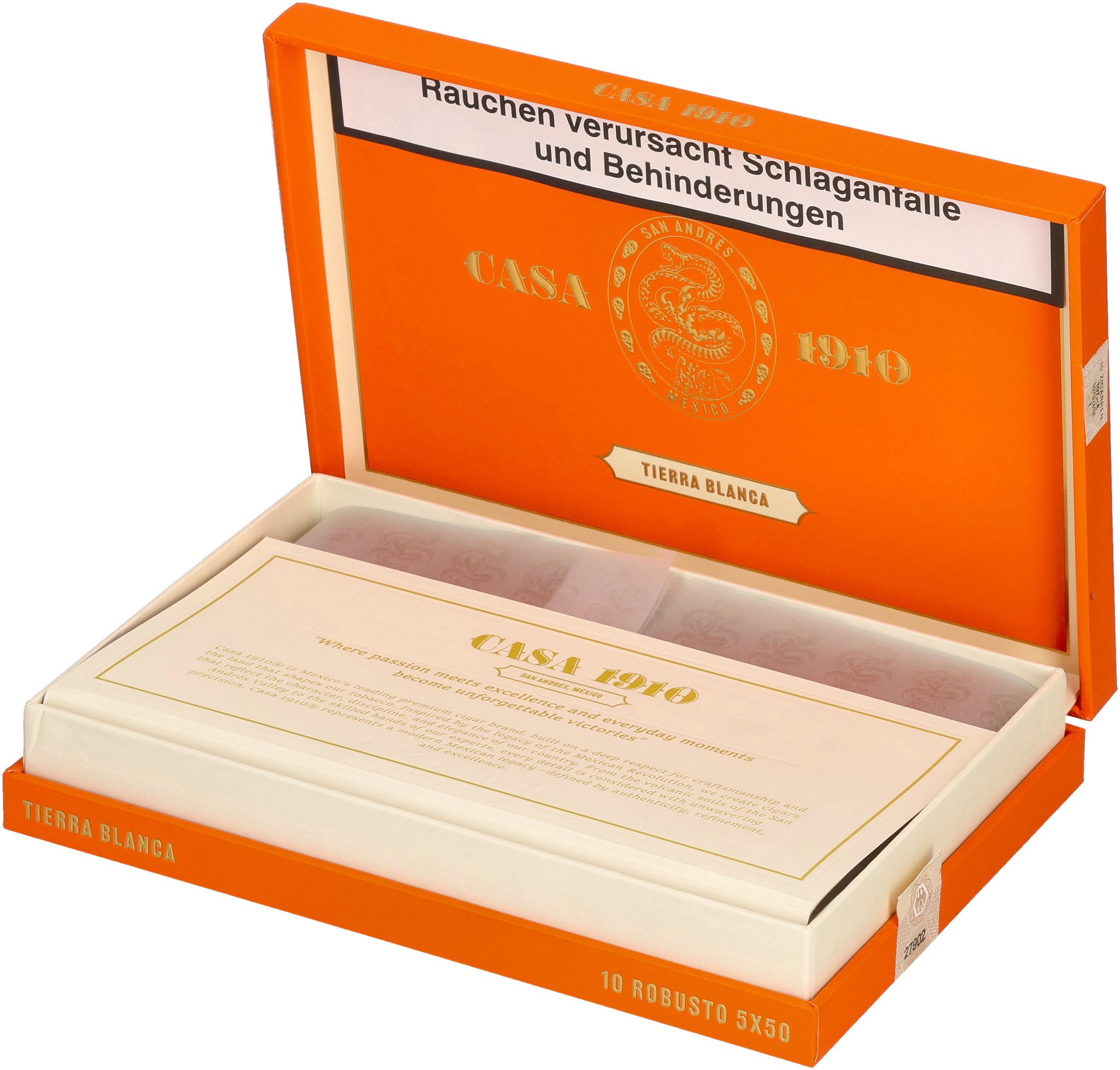 Tierra Blanca Robusto box open