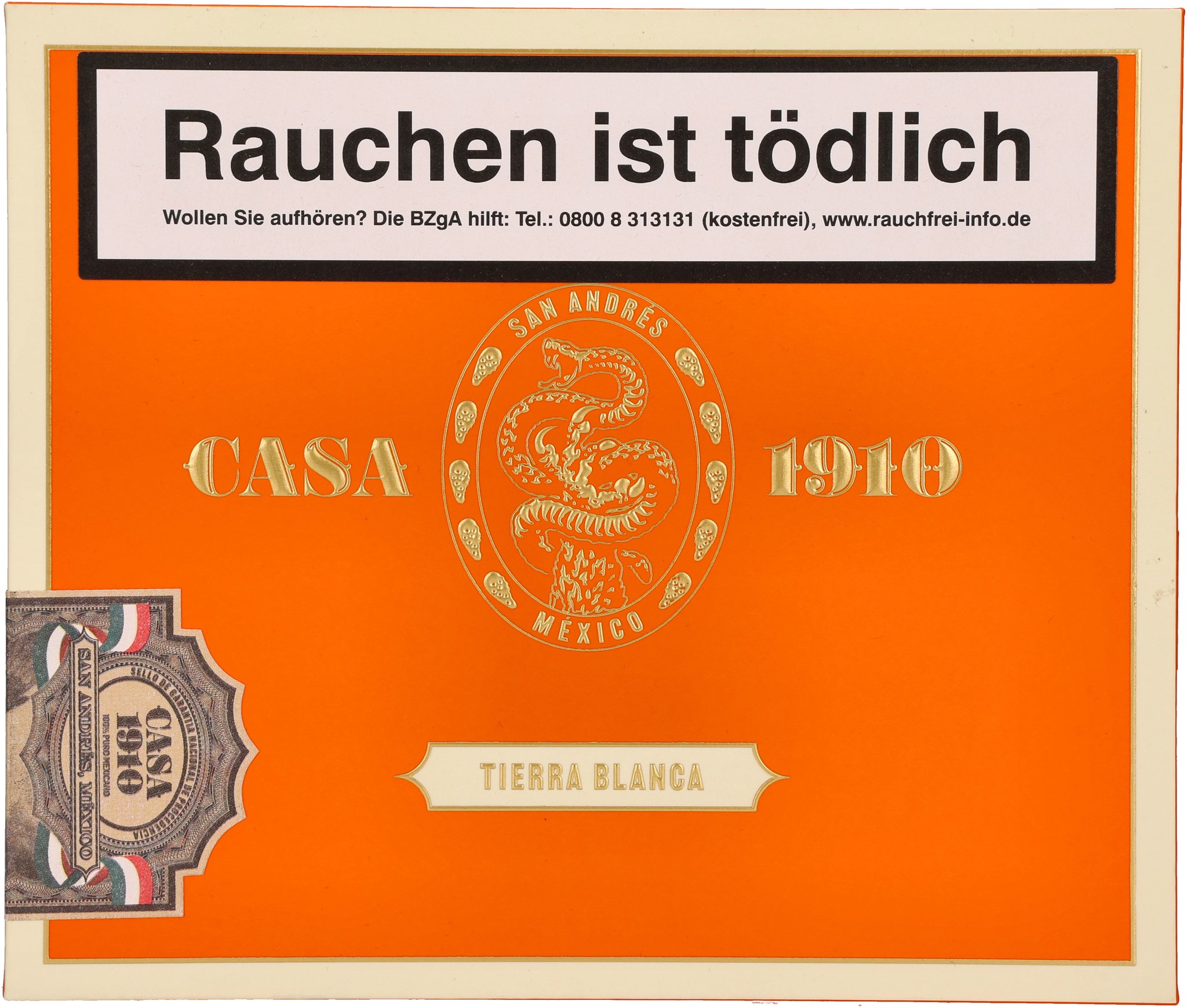 Tierra Blanca Corona box front