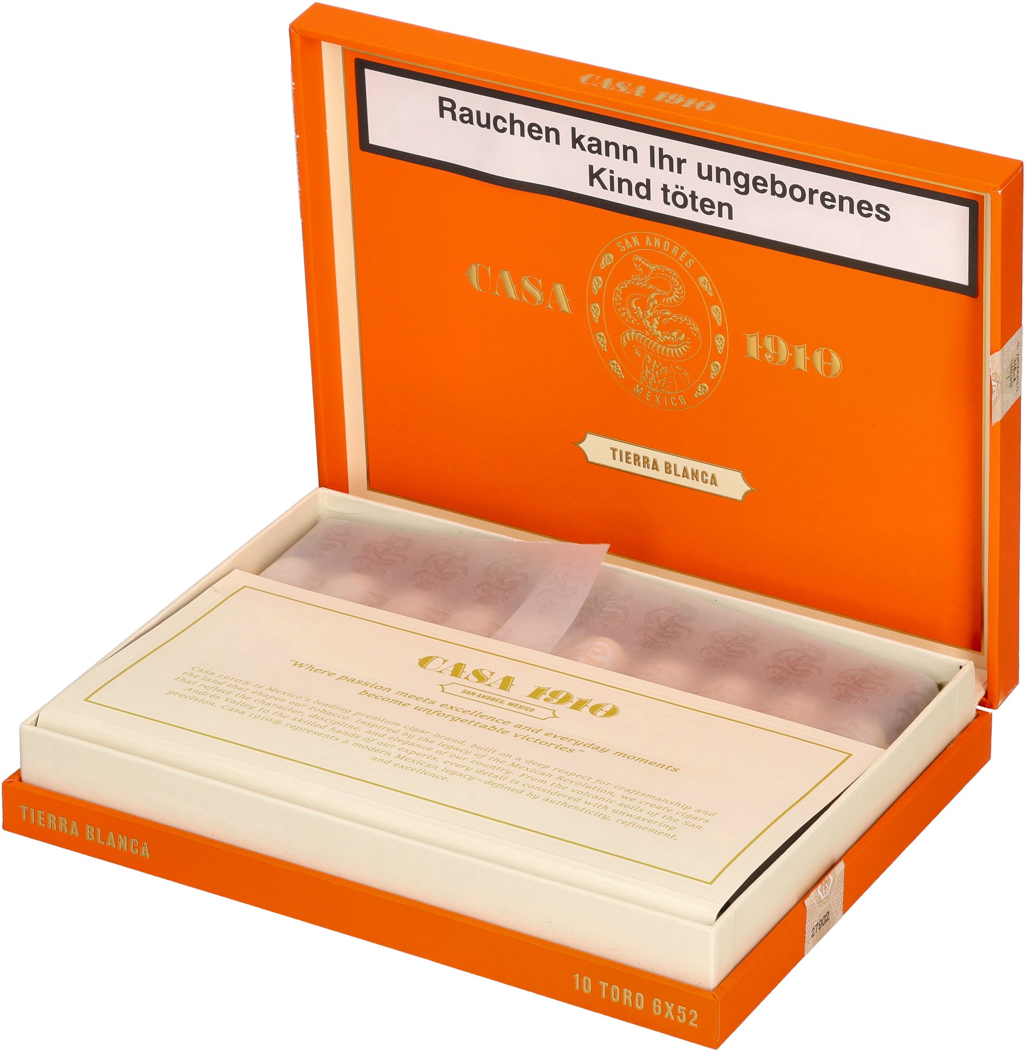 Tierra Blanca Toro box open