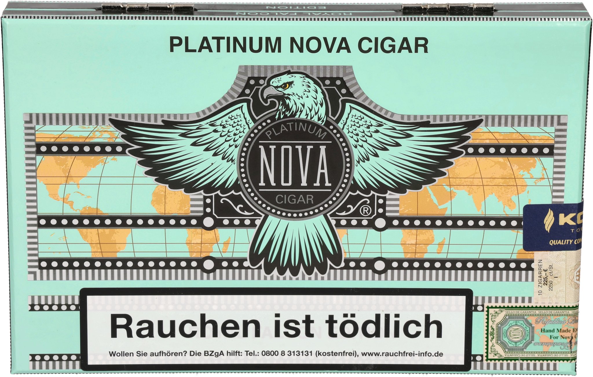Royal Falcon Edition Robusto box front