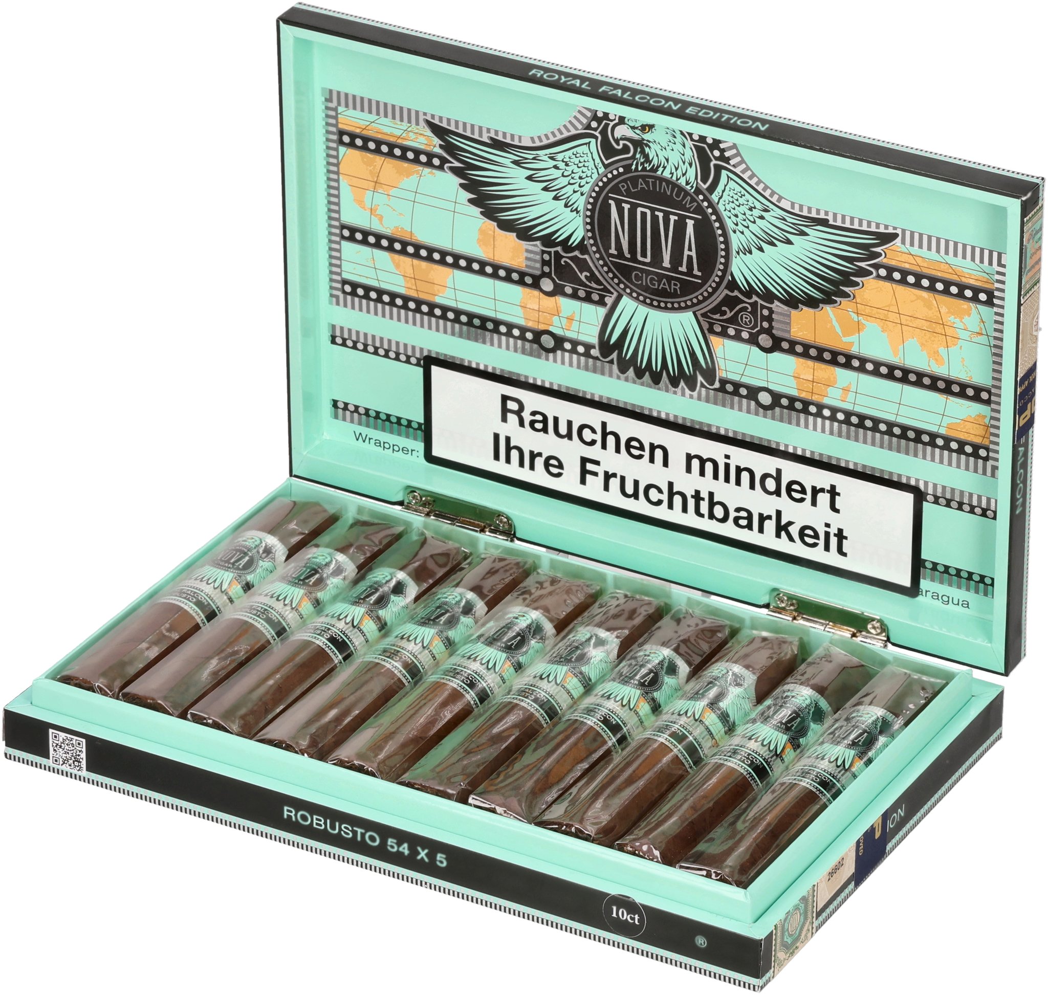 Royal Falcon Edition Robusto box open