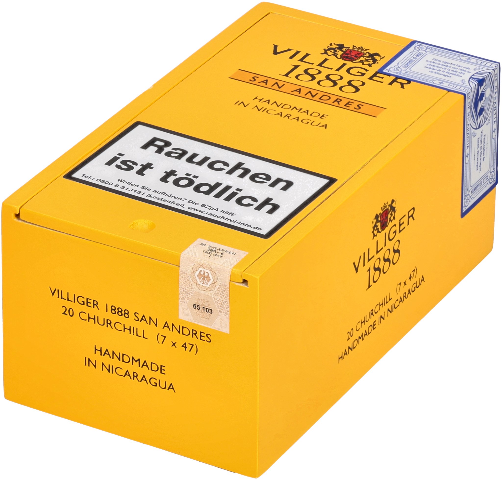 1888 San Andres Churchill box