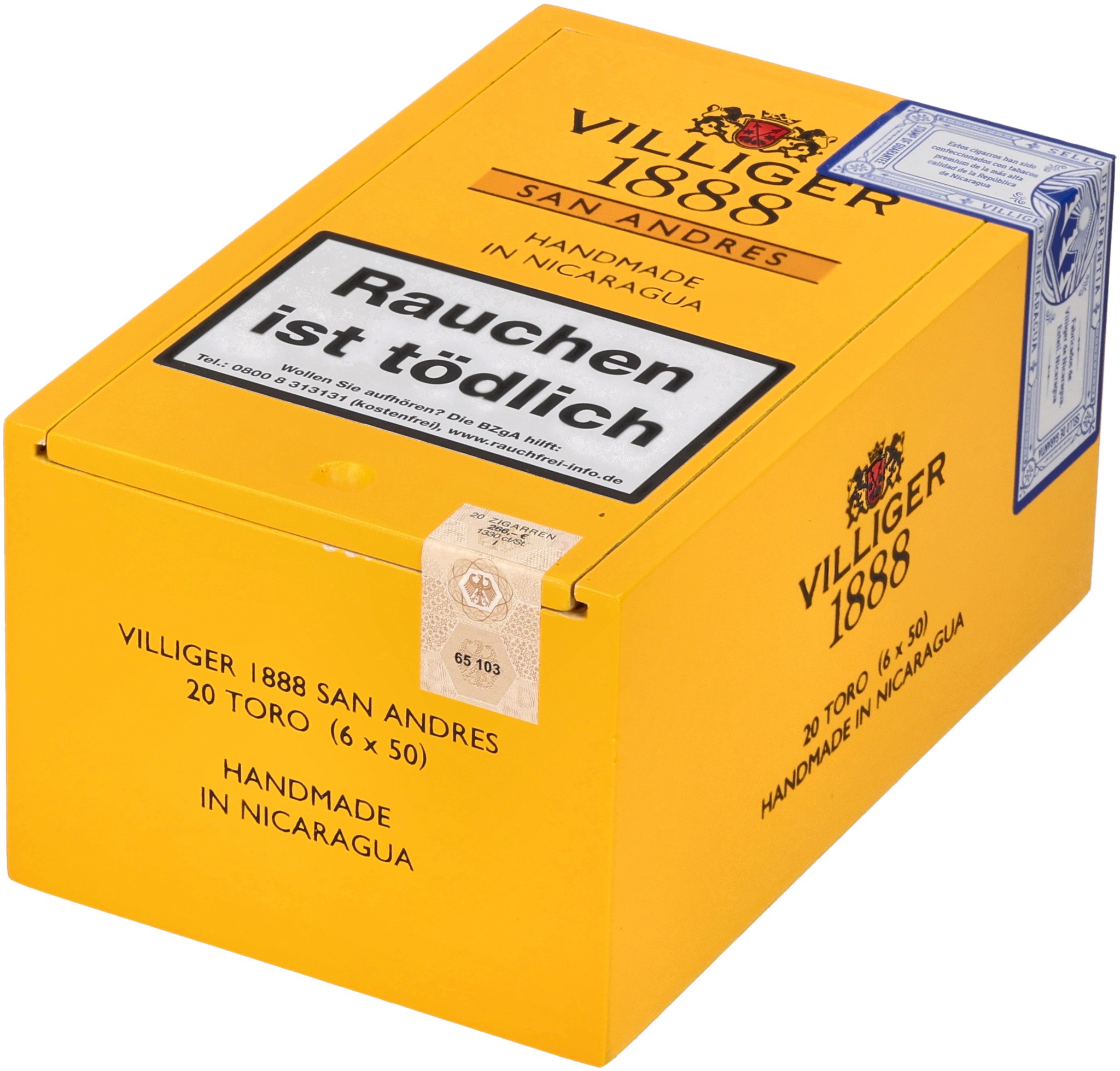 1888 San Andres Toro box