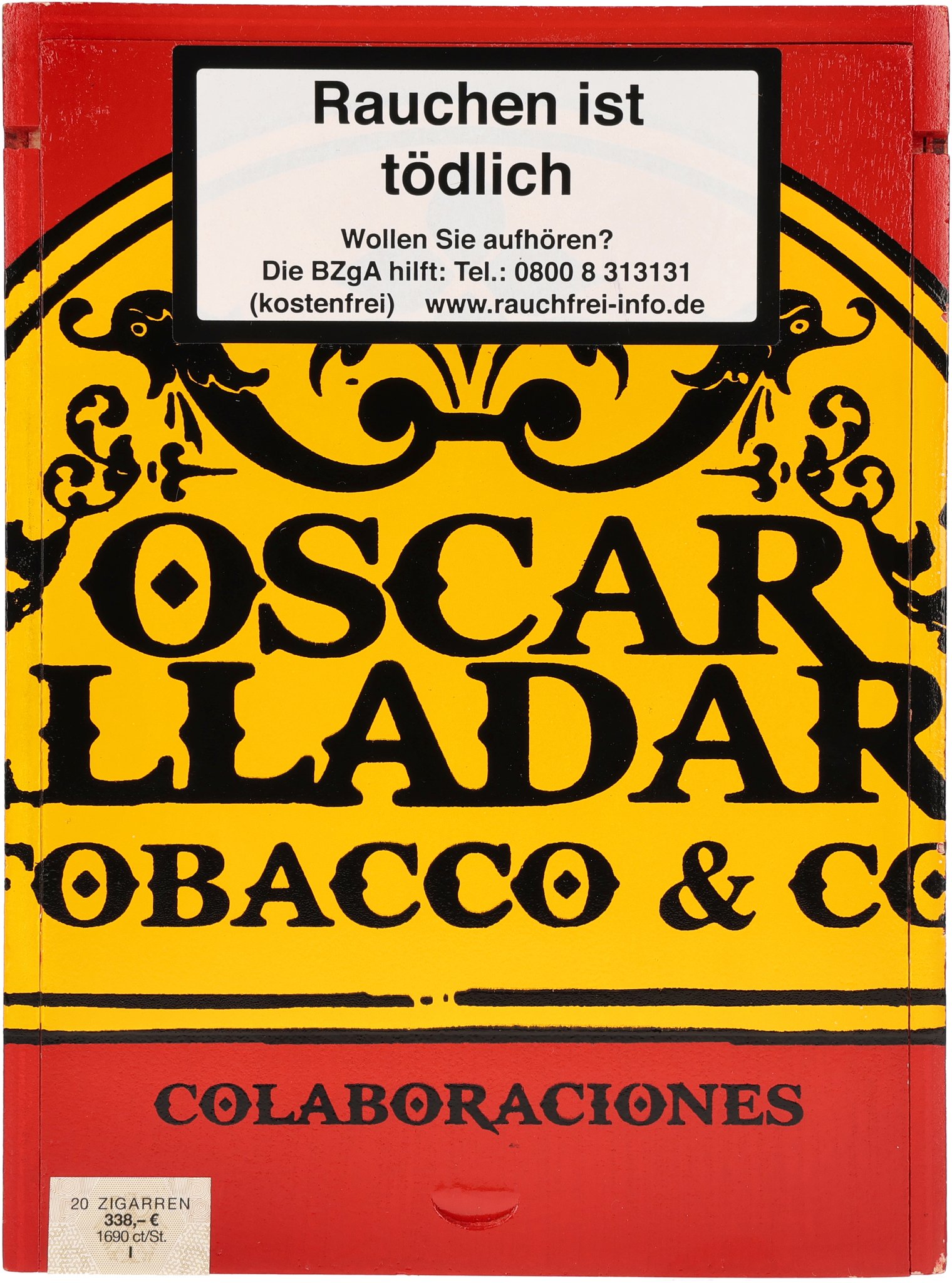 Oscar Valladares Colabaraciones Tabolisa box front