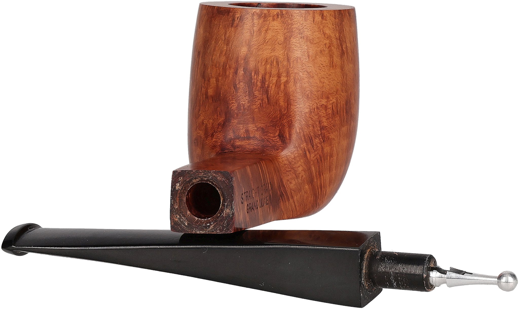 Courrieu Pfeifen Straight Grain Grand Deluxe Billiard Glatt_offen