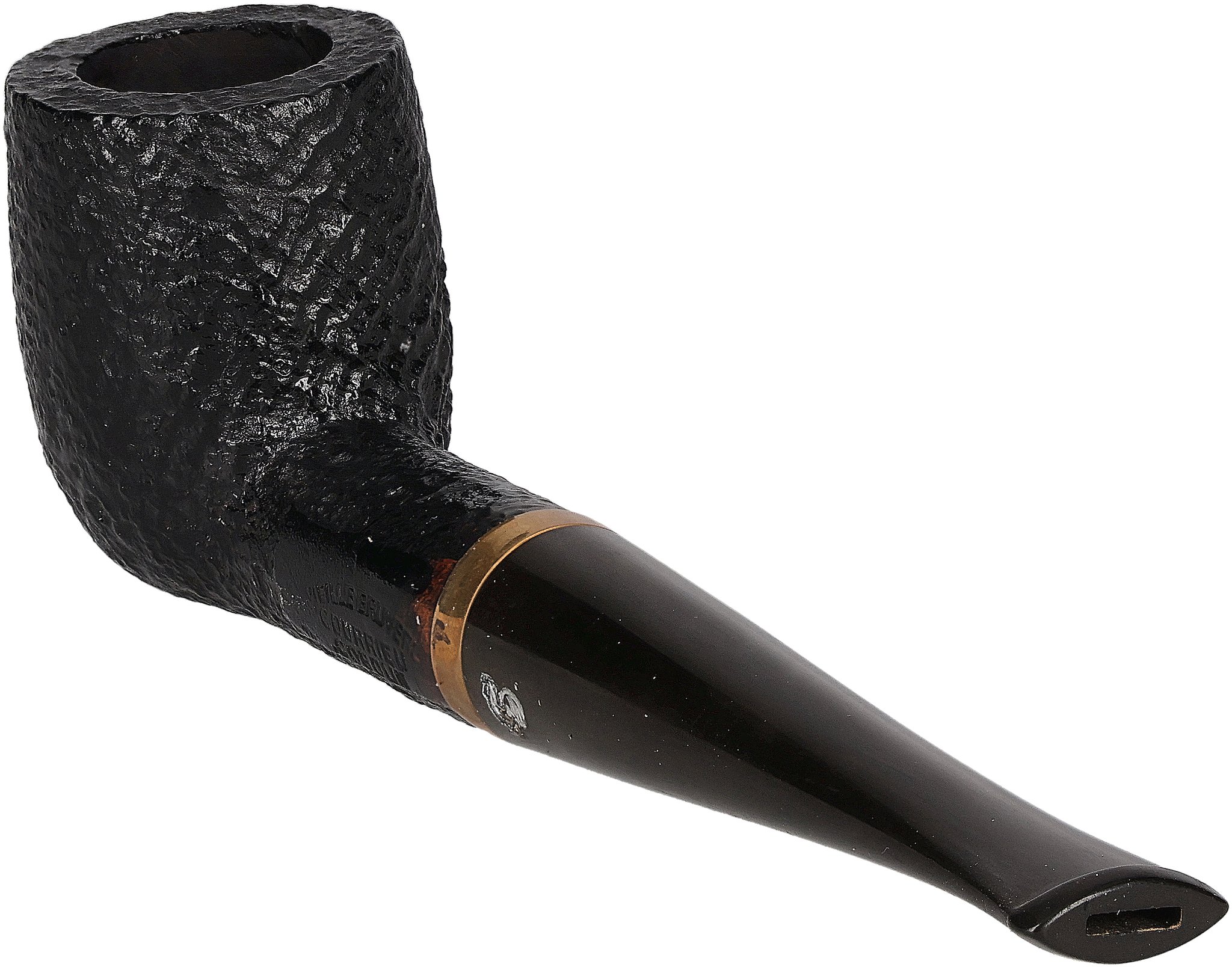 Courrieu Pfeifen Billiard Sandgestrahlt_60 Grad