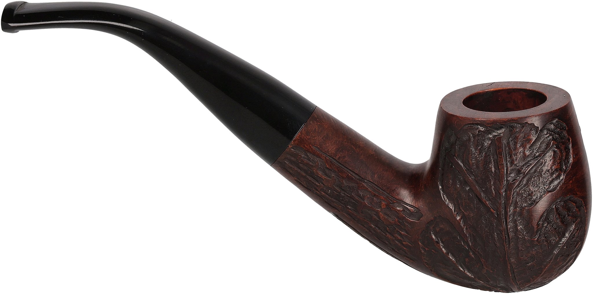 Courrieu Pfeifen Bent Rustiziert_180 Grad