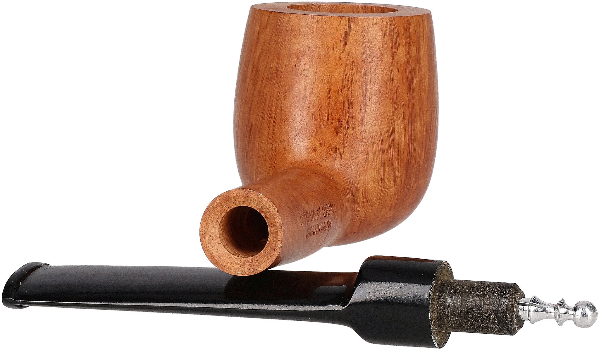 Courrieu Pfeifen Straight Grain Grand Deluxe Apple Glatt filter