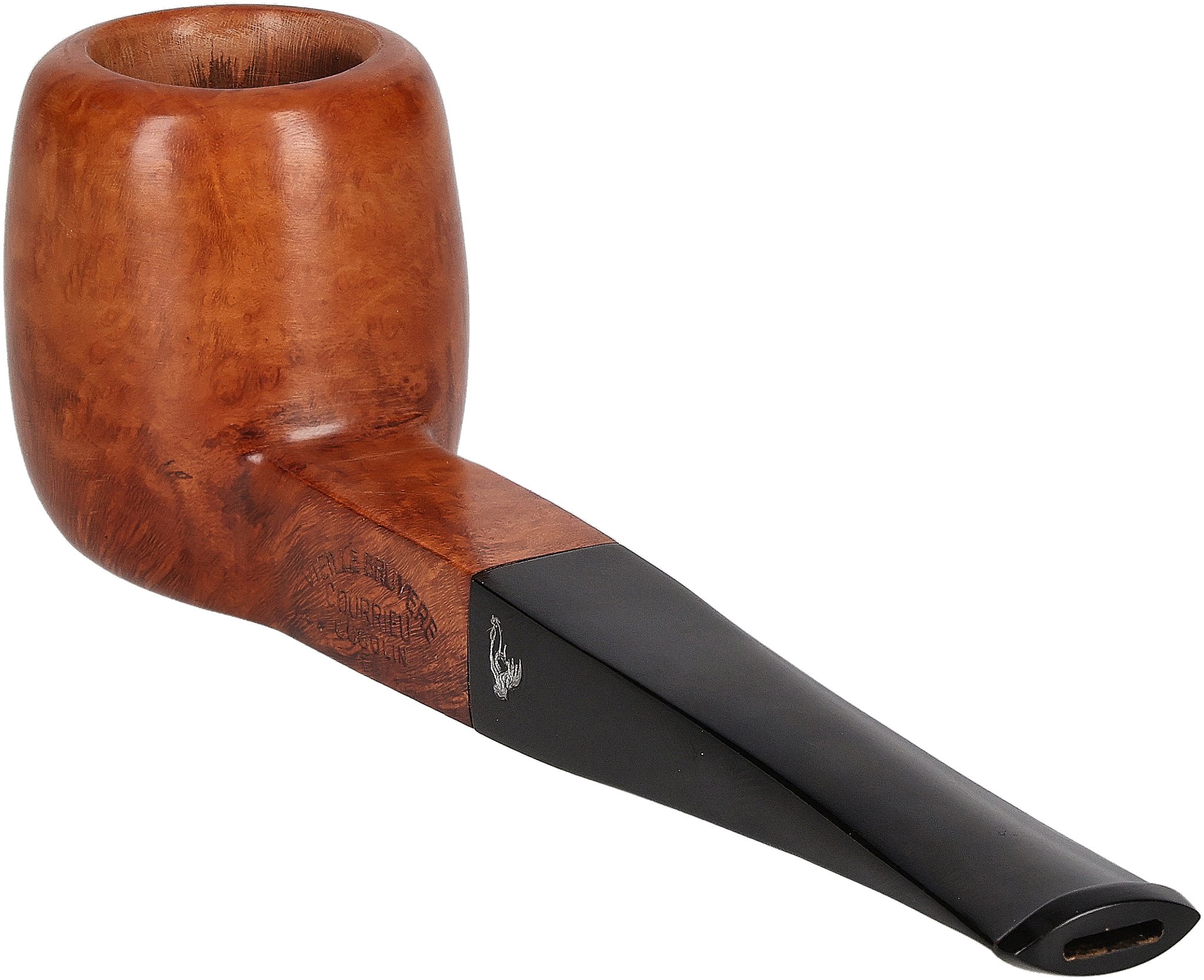 Courrieu Pfeifen Straight Grain Grand Deluxe Apple Glatt 60grad