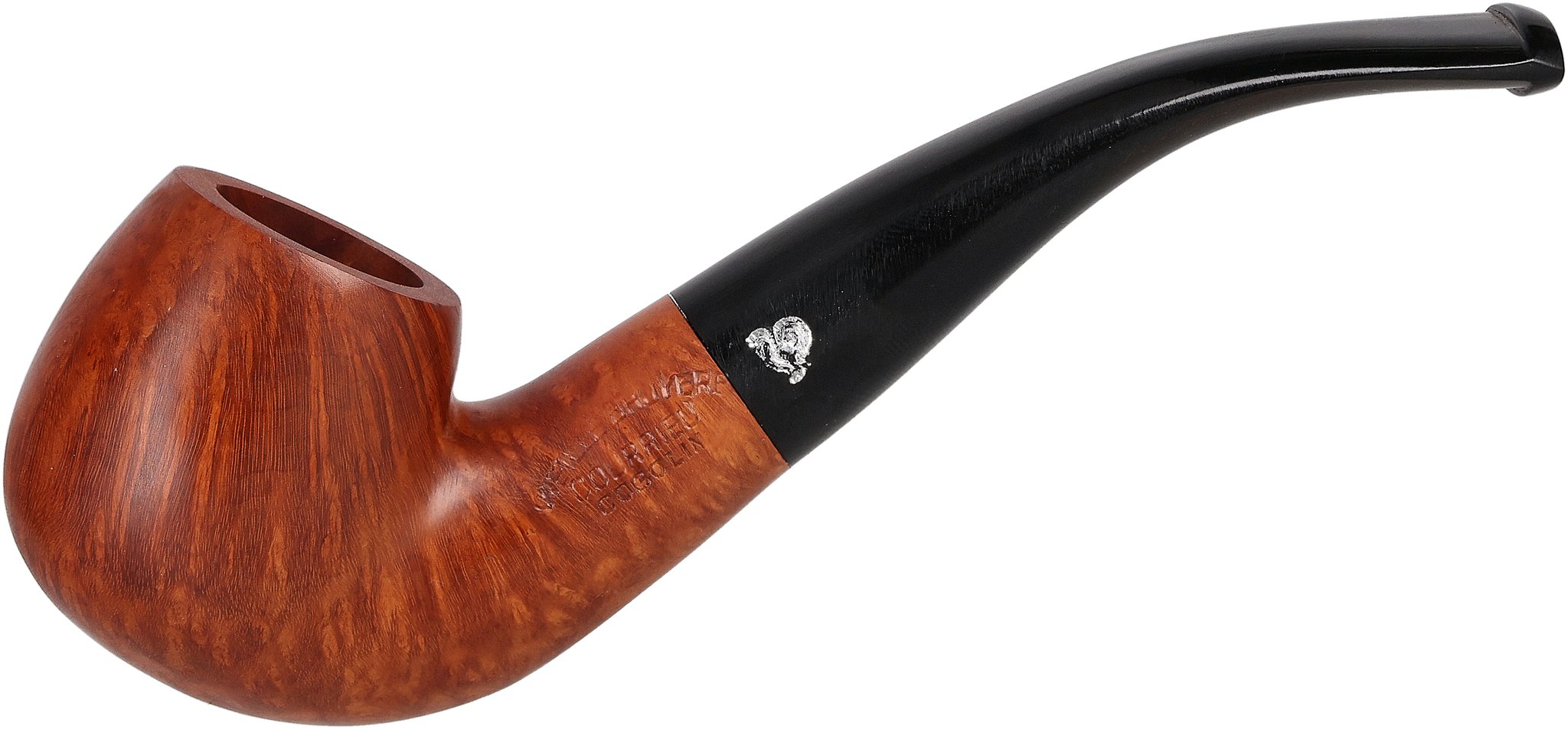Courrieu Pfeifen Extra Bent Glatt front
