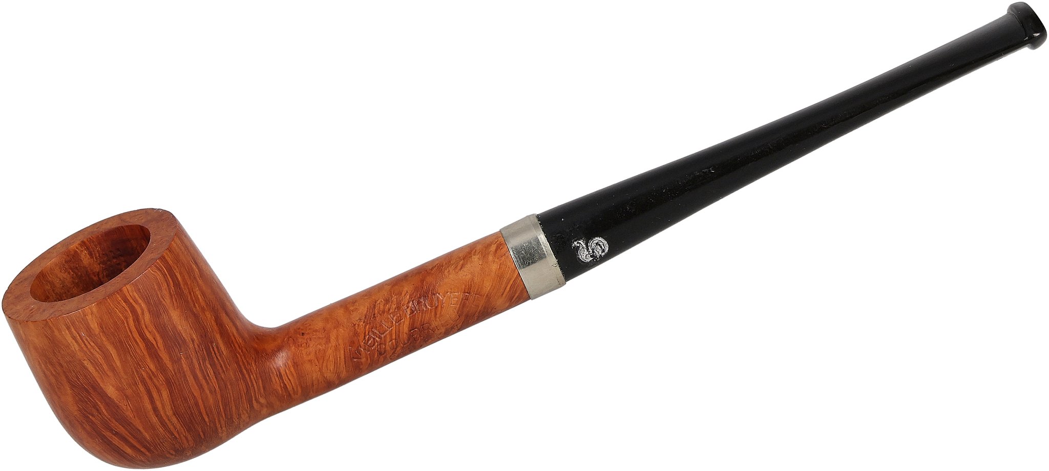 Courrieu Pfeifen Straight Grain Grand Deluxe Pot Glatt front