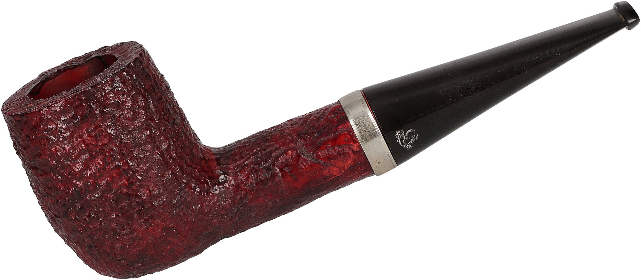 Courrieu Pfeifen Billiard Sandgestrahlt front