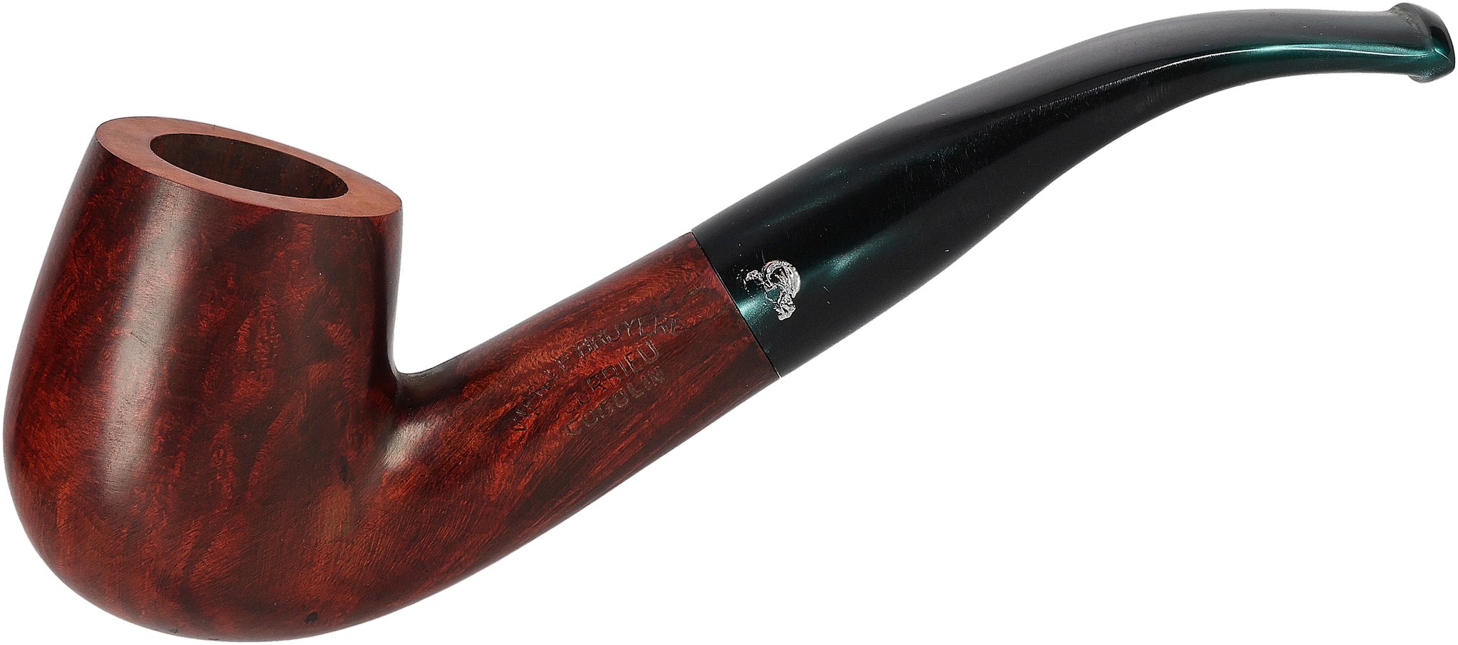 Courrieu Pfeifen Straight Grain Grand Deluxe Billiard Glatt front