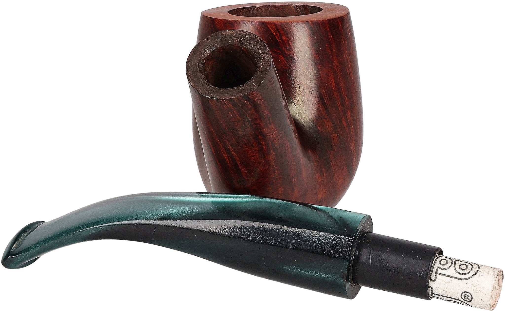 Courrieu Pfeifen Straight Grain Grand Deluxe Billiard Glatt filter