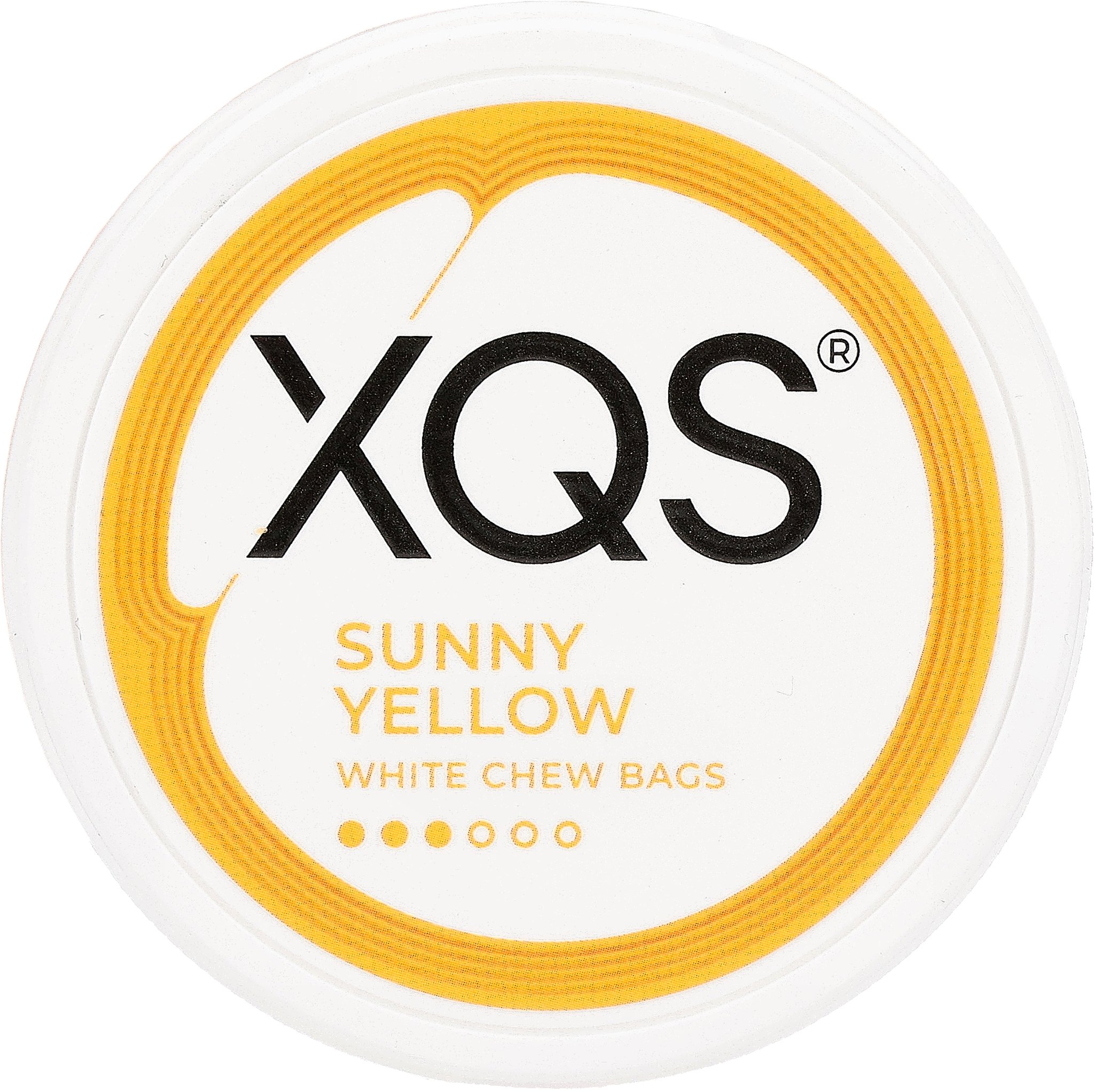 XQS Nikotinbeutel Sunny Yellow 3_frontal
