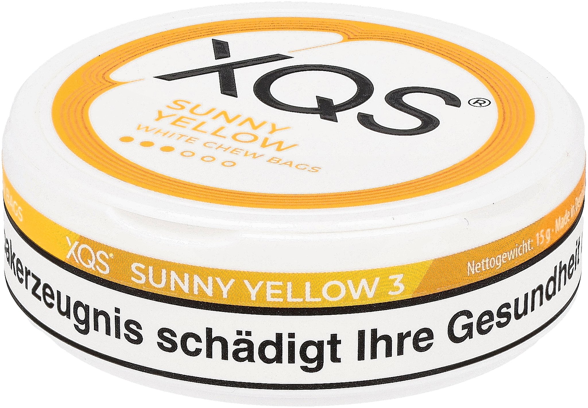 XQS Nikotinbeutel Sunny Yellow 3_seitlich