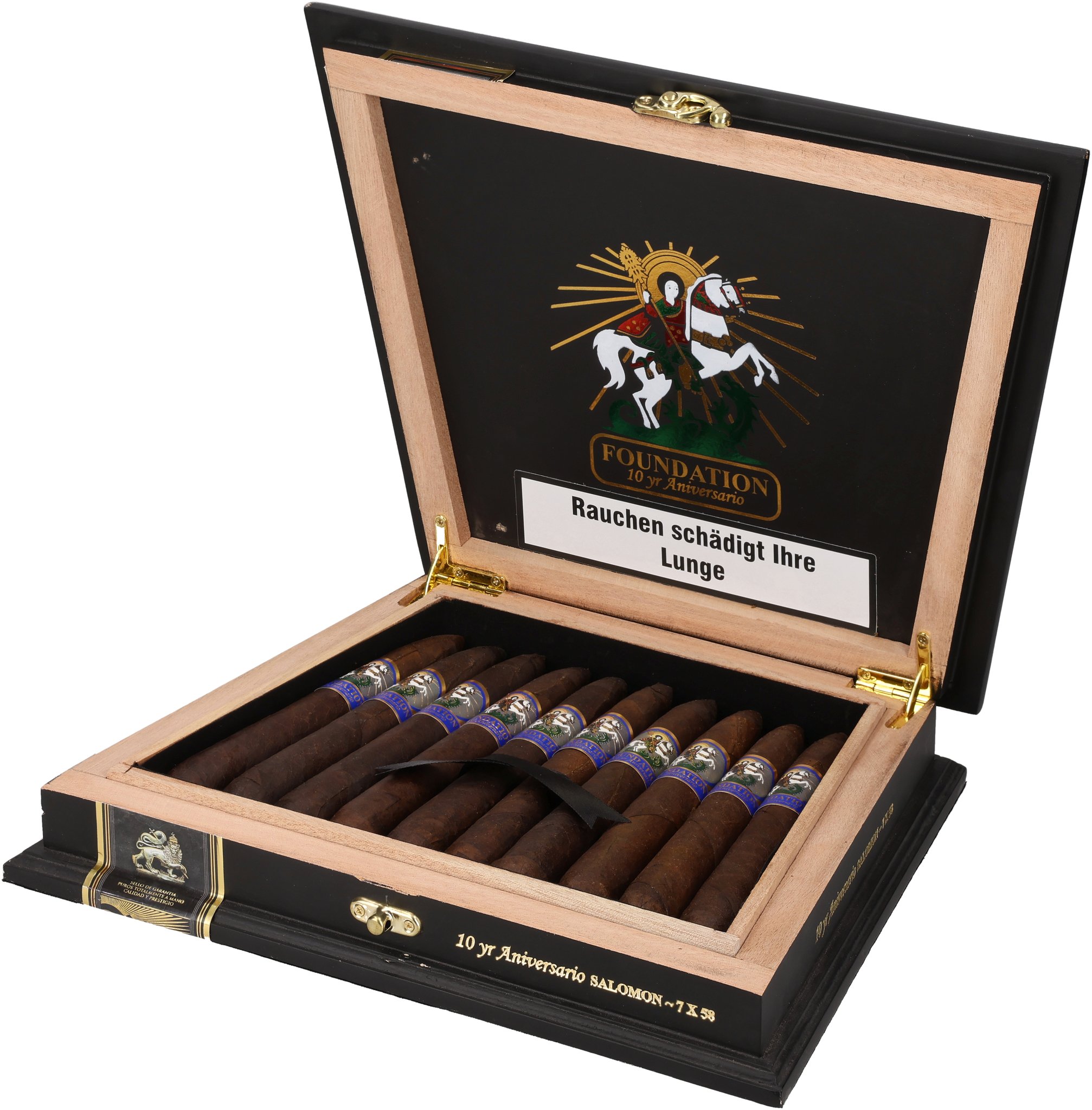 Foundation Edicion Aniversario Salomon 10er box open