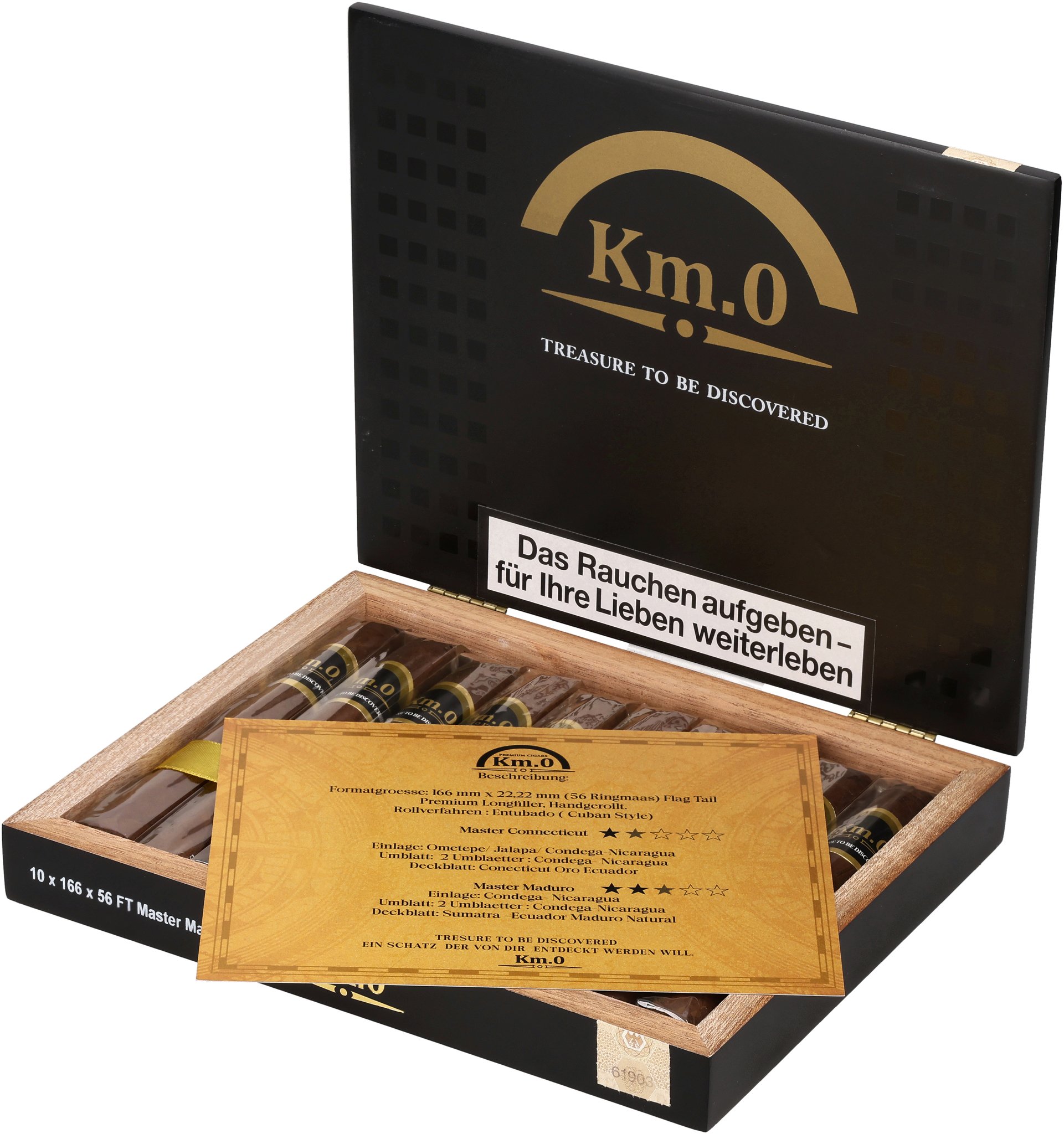 Helvada Km.0 Master Maduro box open Flyer